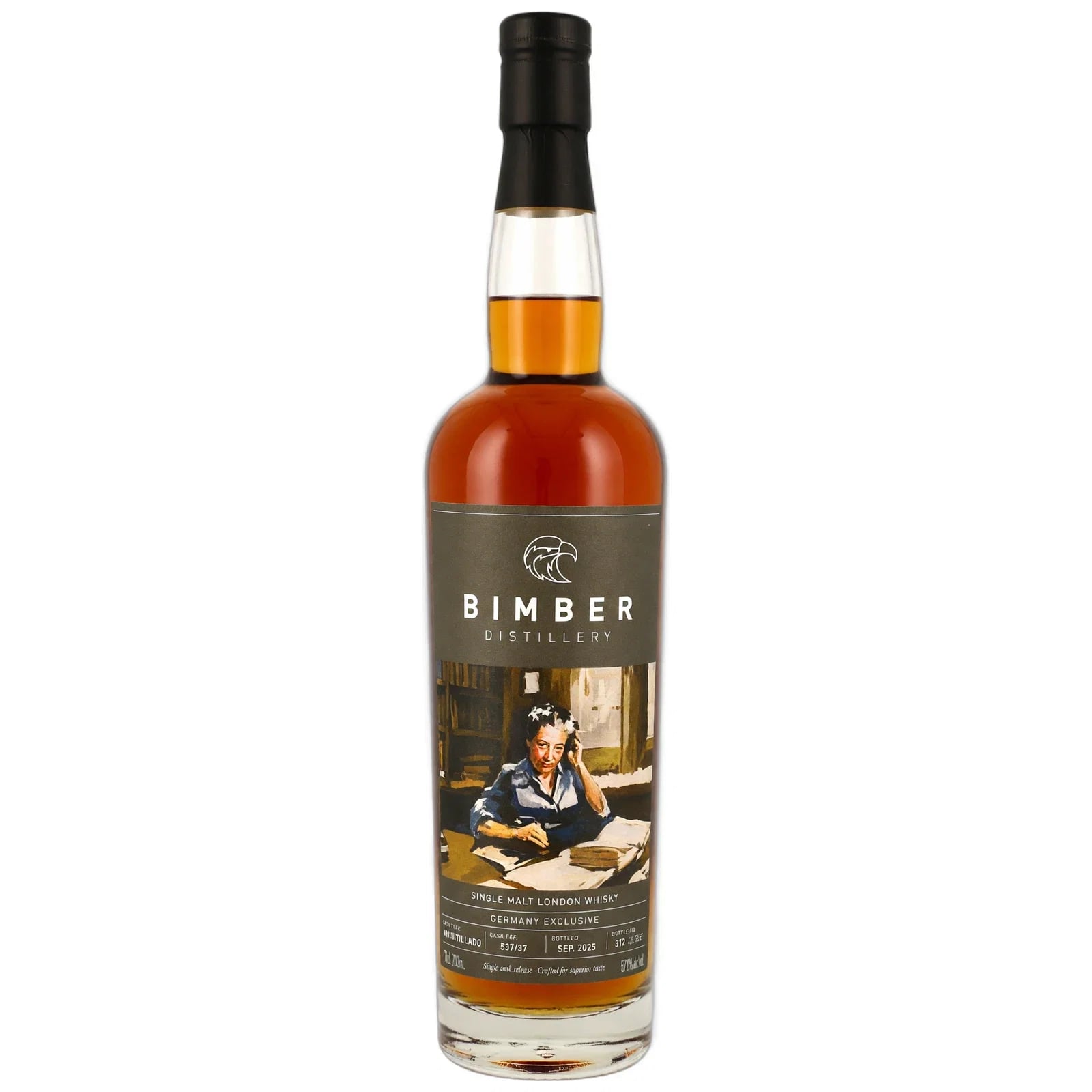 Bimber Hannah The Thinker Shoulders Of Giants Cask Nr. 537/37