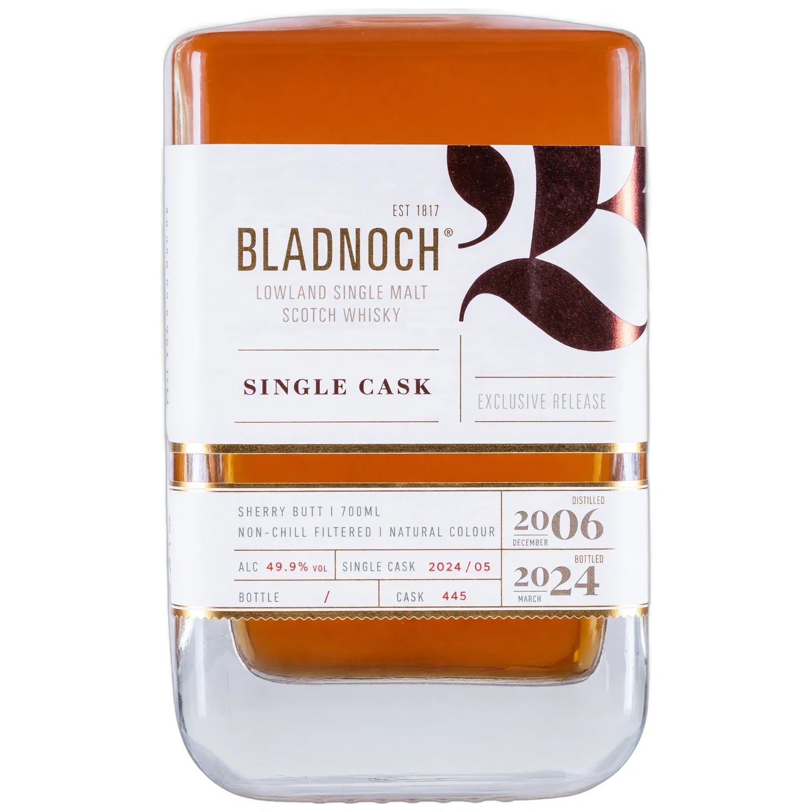 Bladnoch 17 Years Old 2006 Single Cask Nr. 445