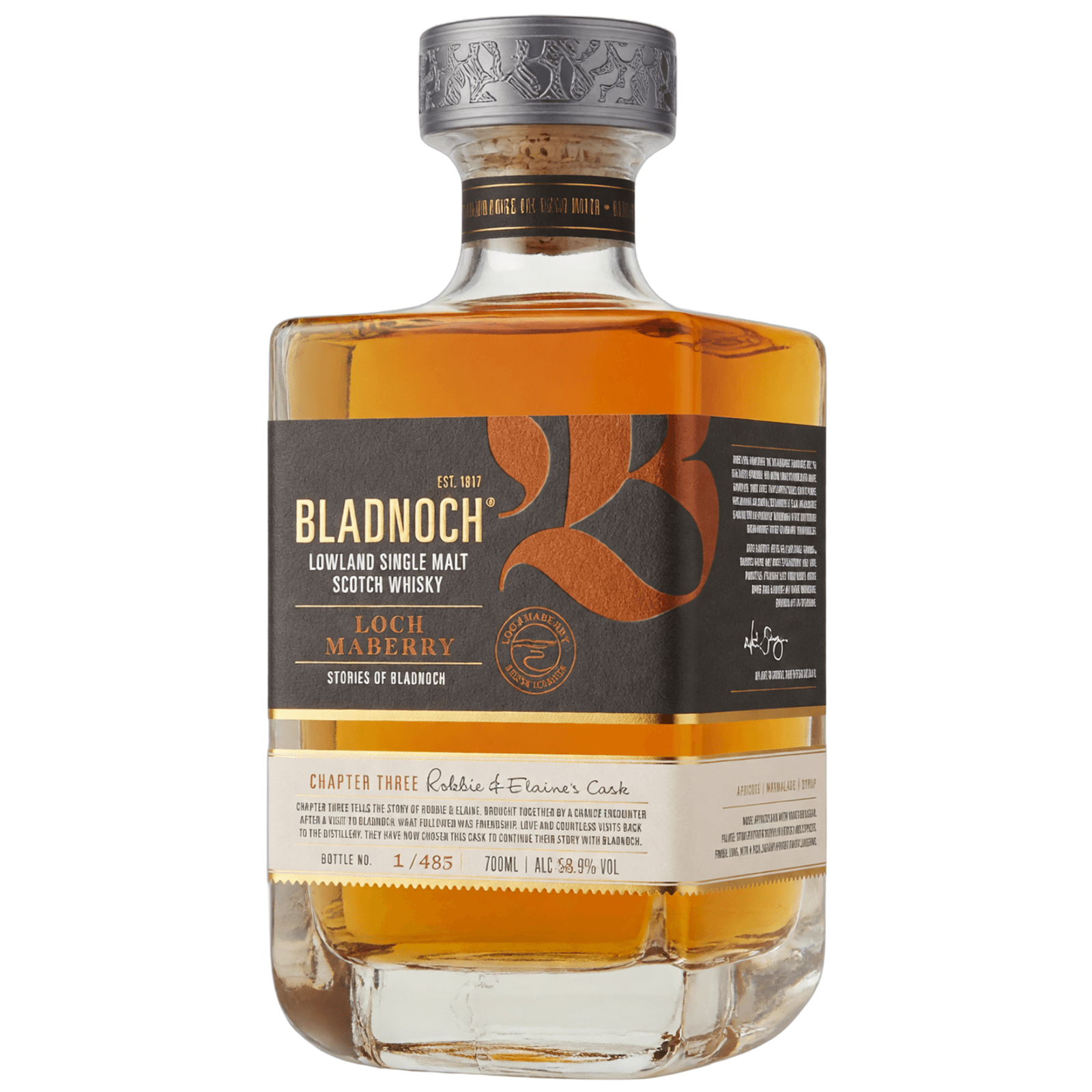 Bladnoch 8 Years Old 2017 Loch Maberry Chapter Three