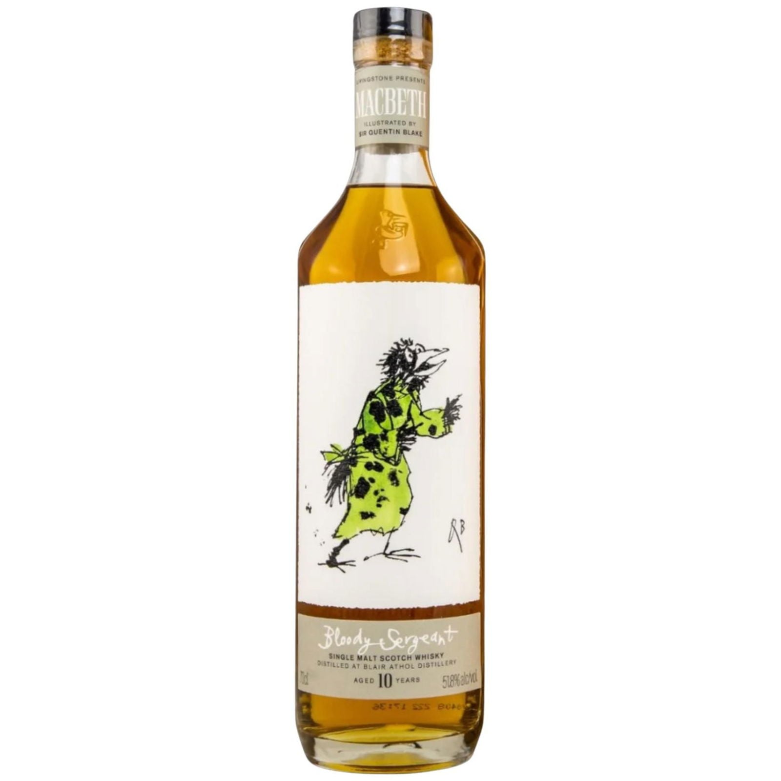 Blair Athol 10 Years Old Macbeth Series Act One Bloody Sergeant Elixir Distillers