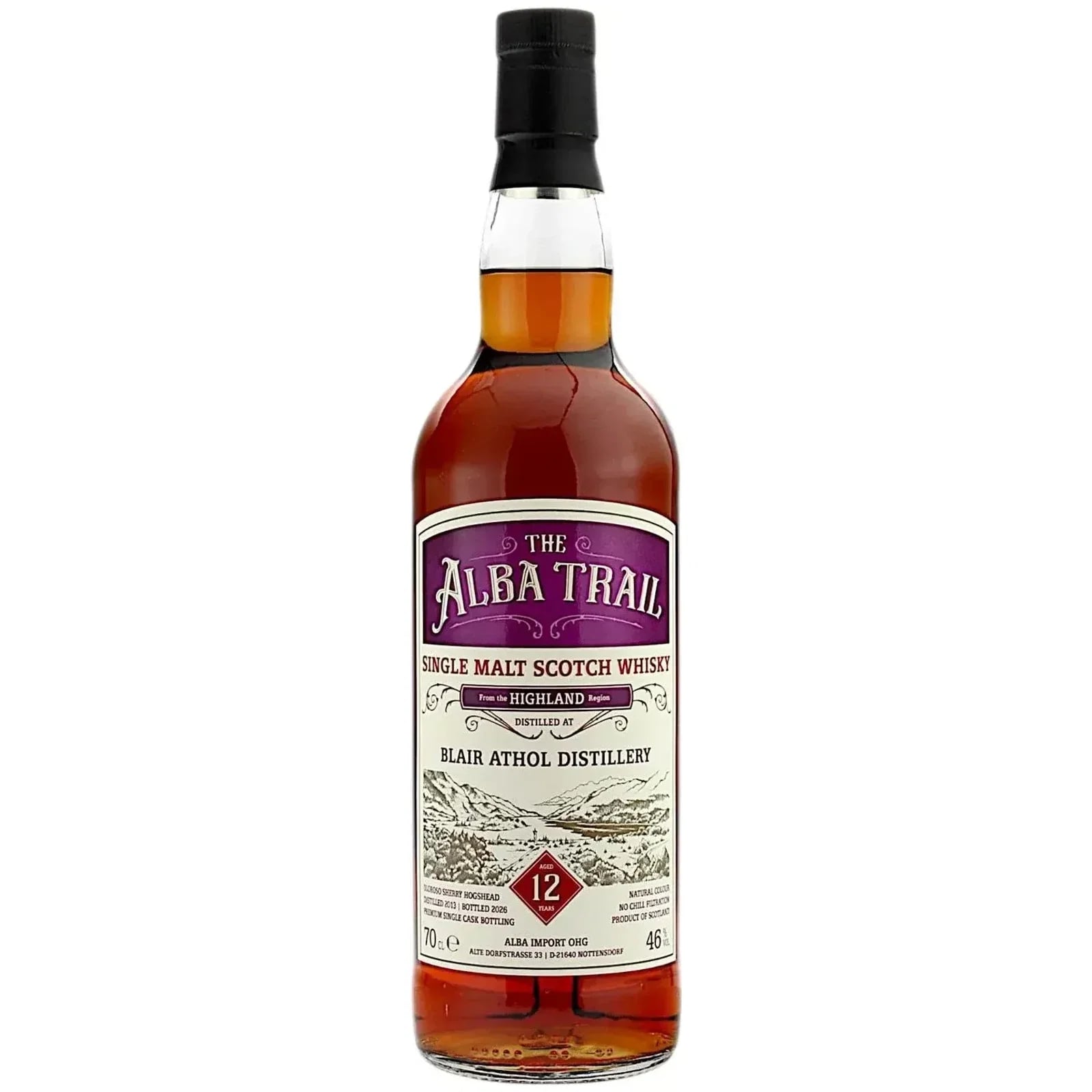 Blair Athol 12 Years Old 2013 The Alba Trail