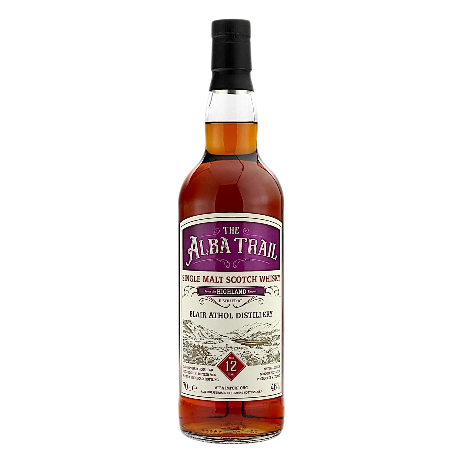 Blair Athol 12 Years Old 2013 The Alba Trail