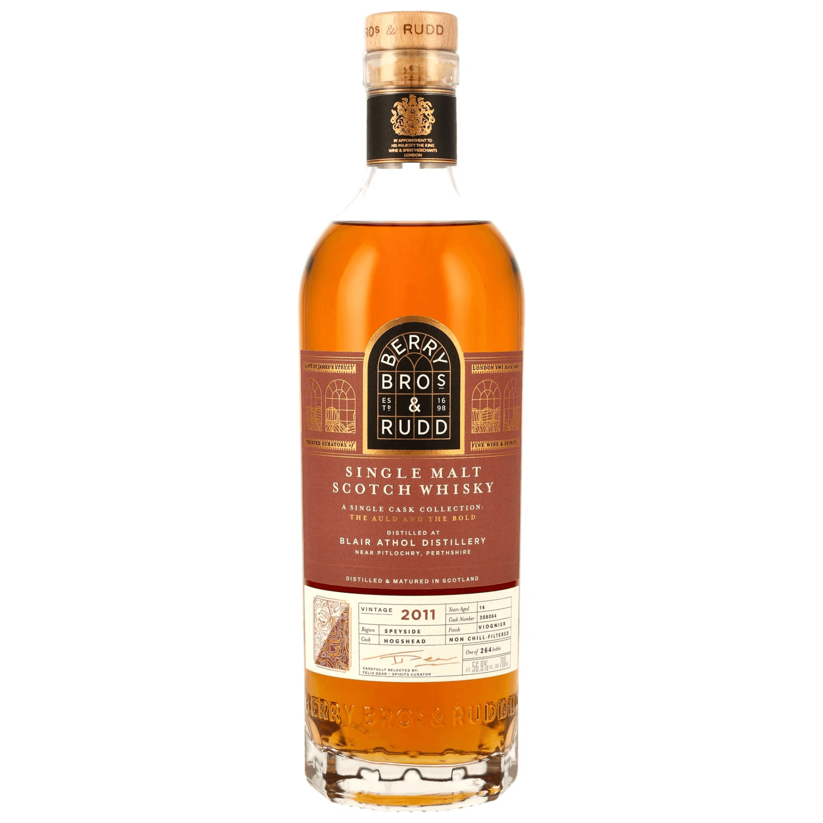 Blair Athol 14 Years Old 2011 The Auld and the Bold Berry Bros & Rudd Cask Nr.308064