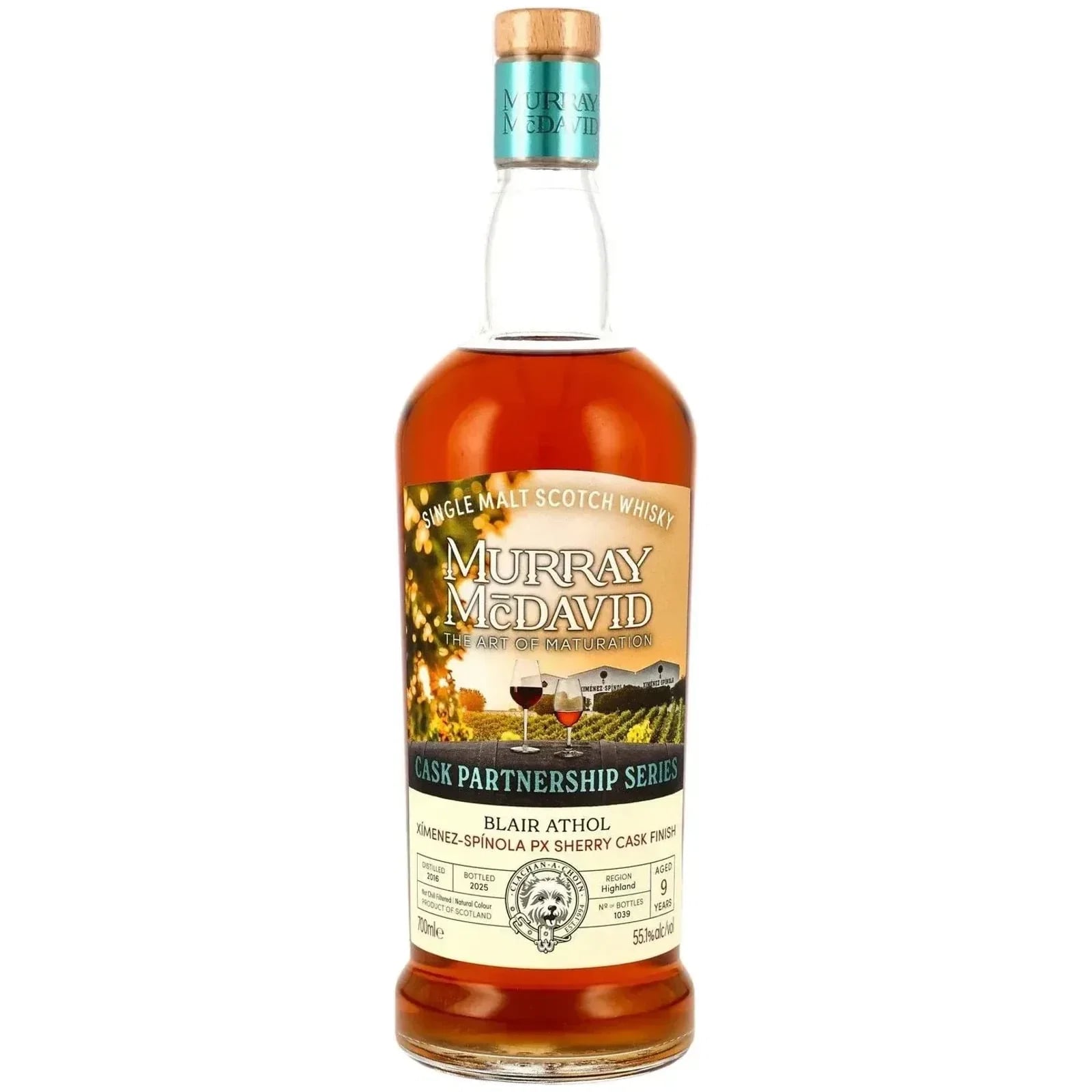 Blair Athol 9 Years Old 2016 Cask Partnership Series Murray Mcdavid