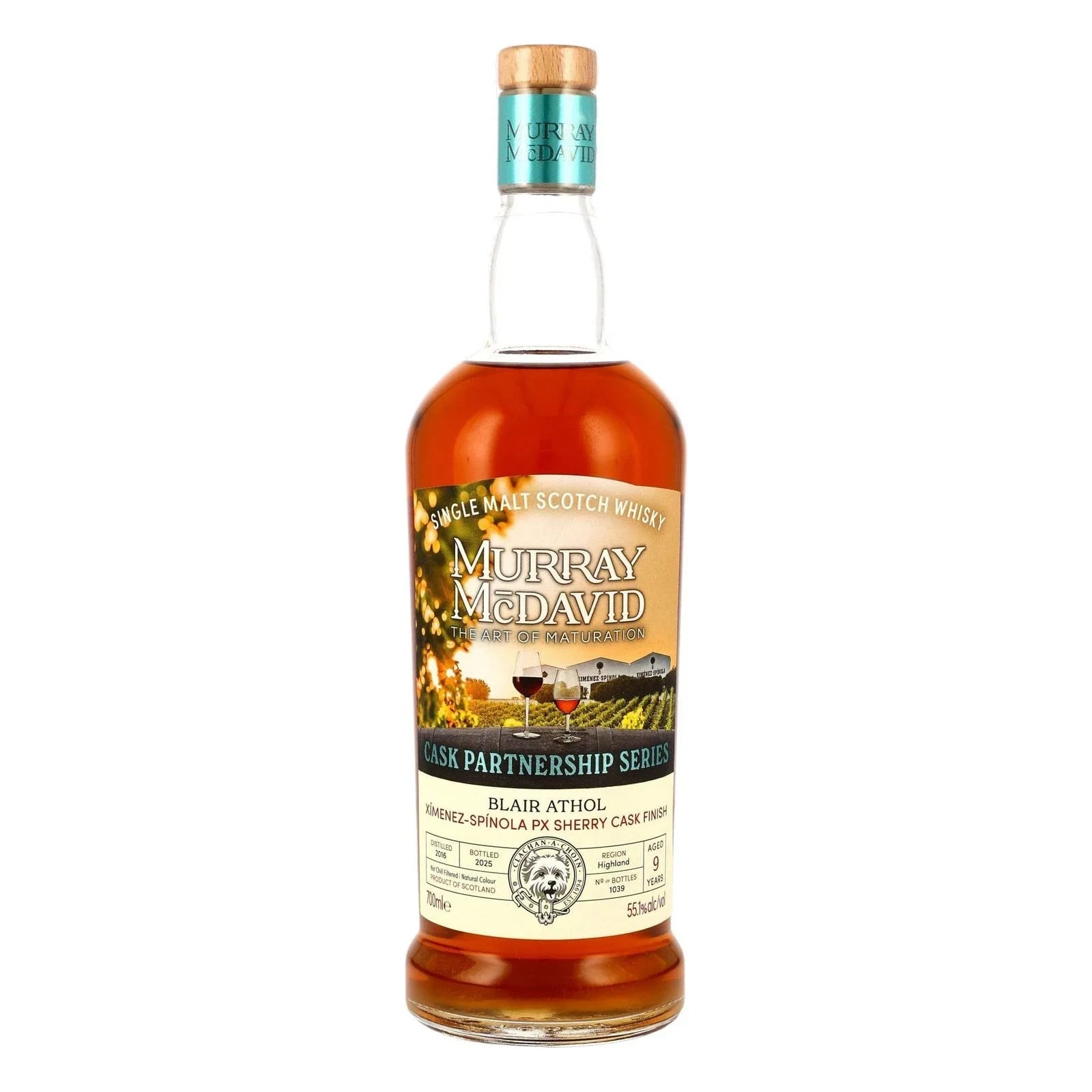 Blair Athol 9 Years Old 2016 Cask Partnership Series Murray Mcdavid