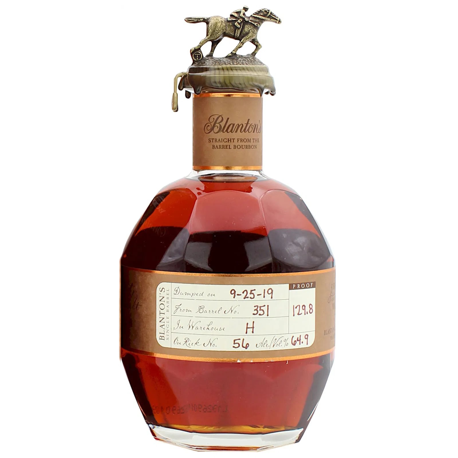 Blantons Straight from the Barrel No. 56