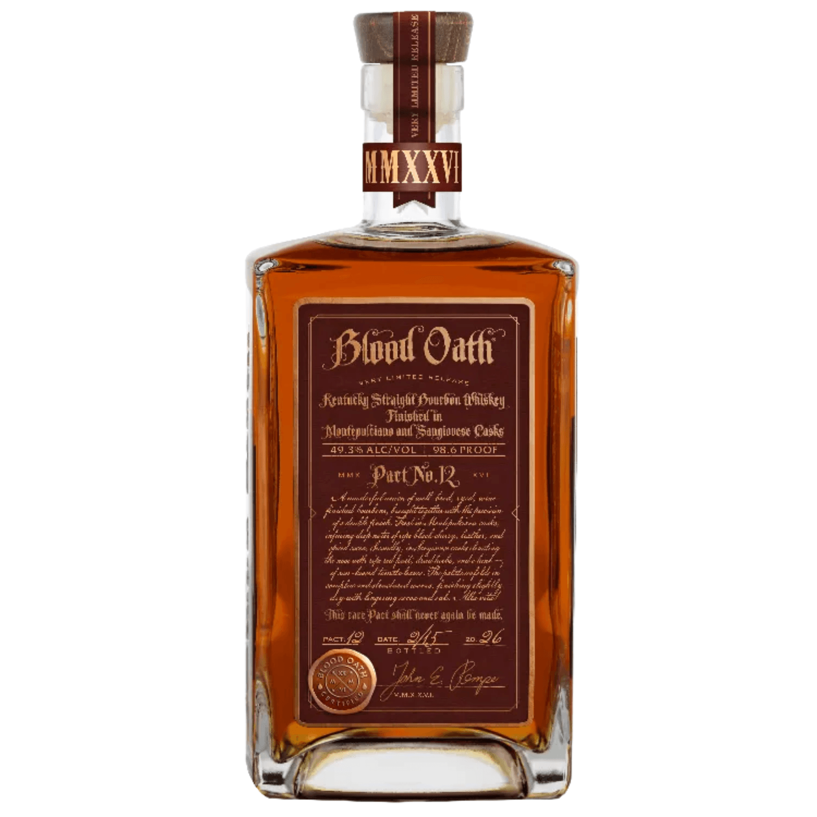 Blood Oath 7 Years Old Pact 12 Lux Row