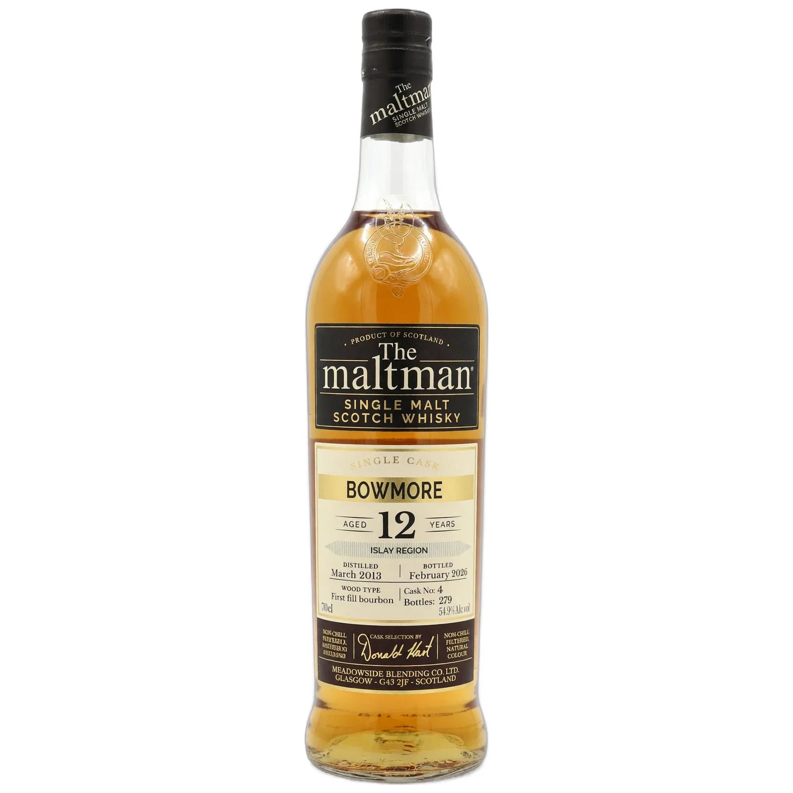 Bowmore 12 Years Old 2013 The Maltman Meadowside Blending Cask Nr. 4