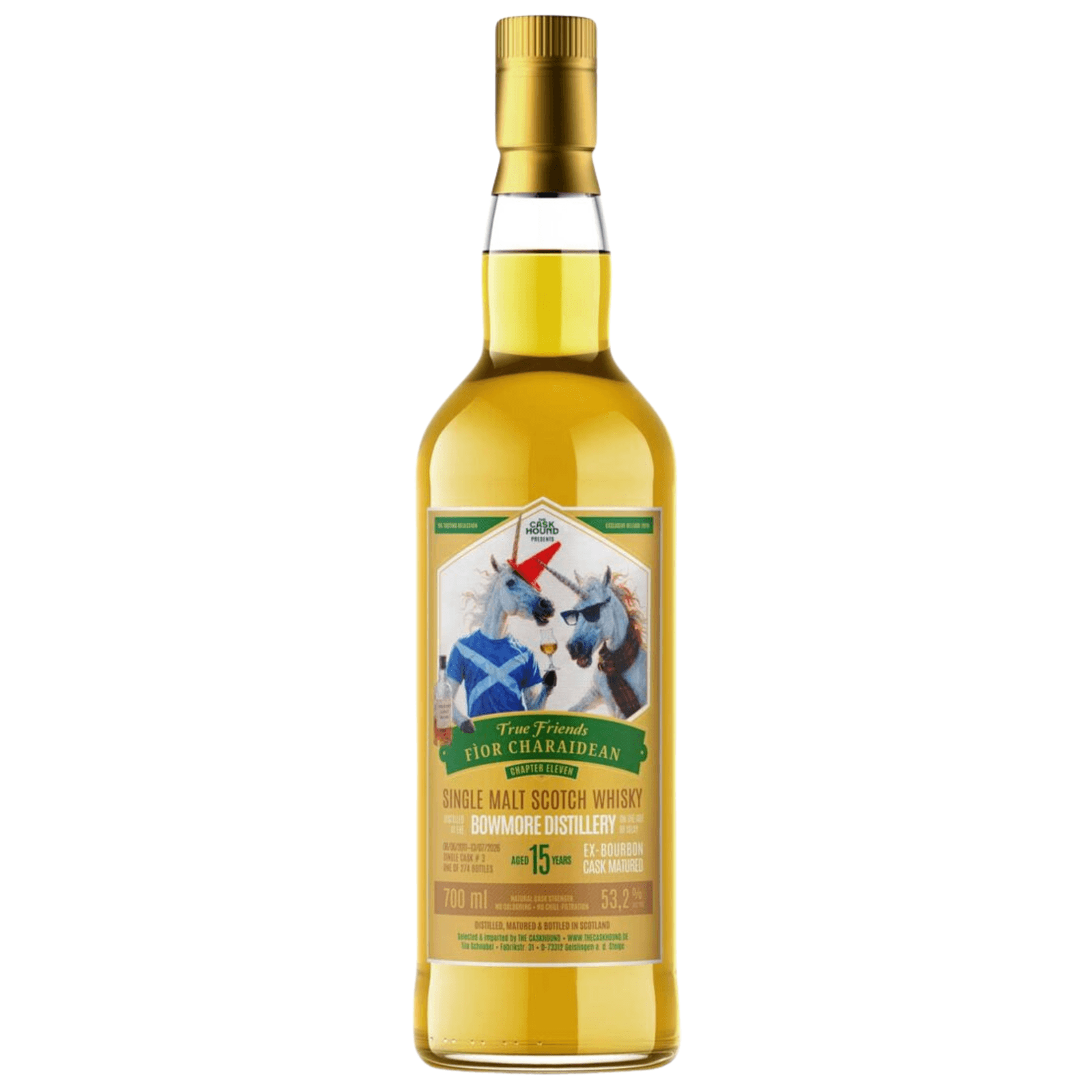 Bowmore 15 Years Old True Friends Chapter 11 The Caskhound