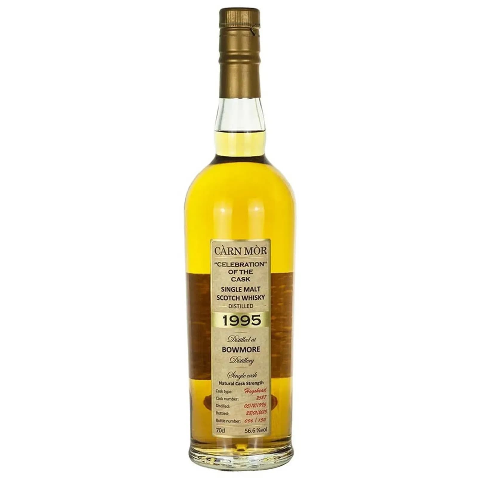 Bowmore 23 Years Old 1995 Càrn Mòr Celebration of the Cask Morrison and MacKay 824