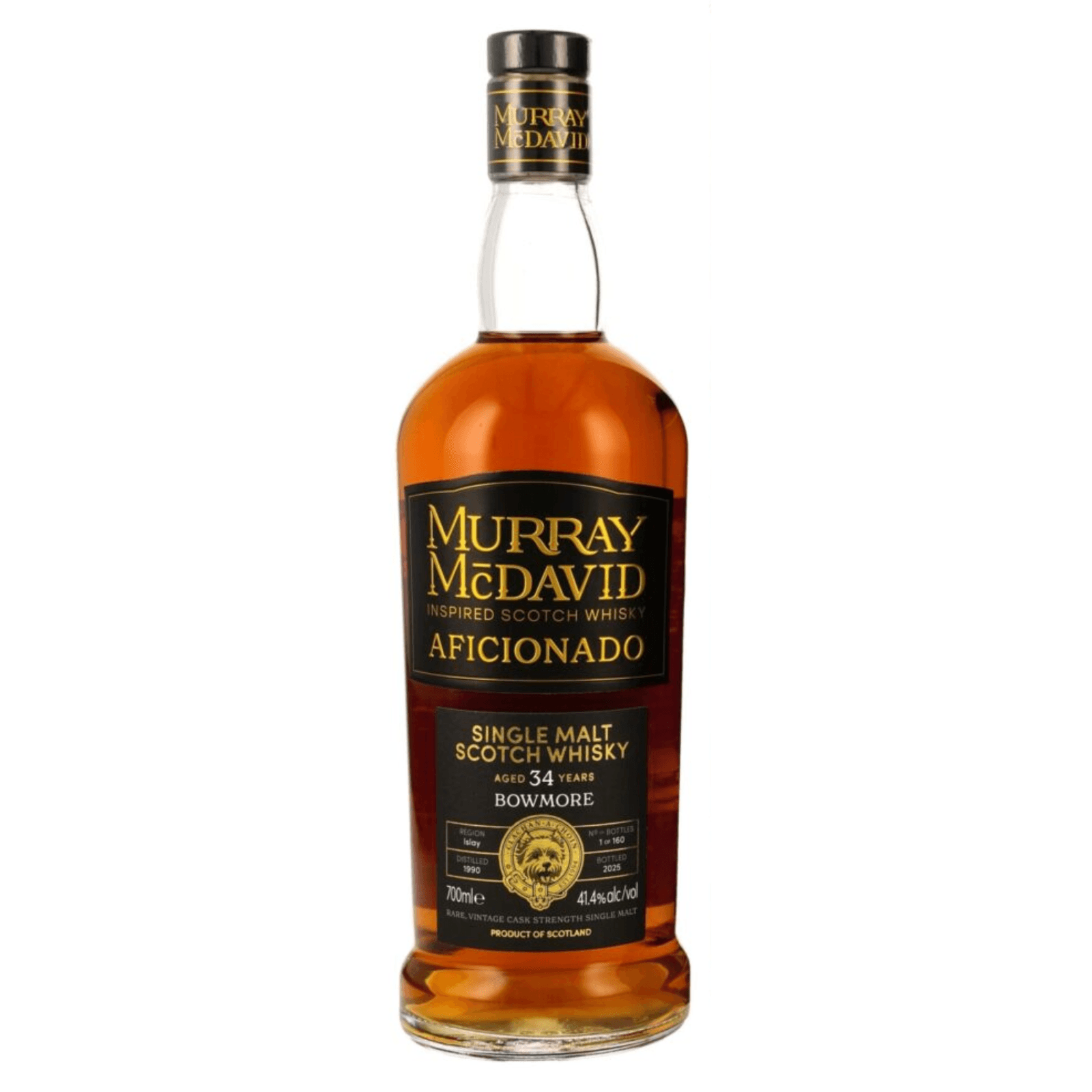 Bowmore 34 Years Old 1990 Aficionado Murray Mcdavid