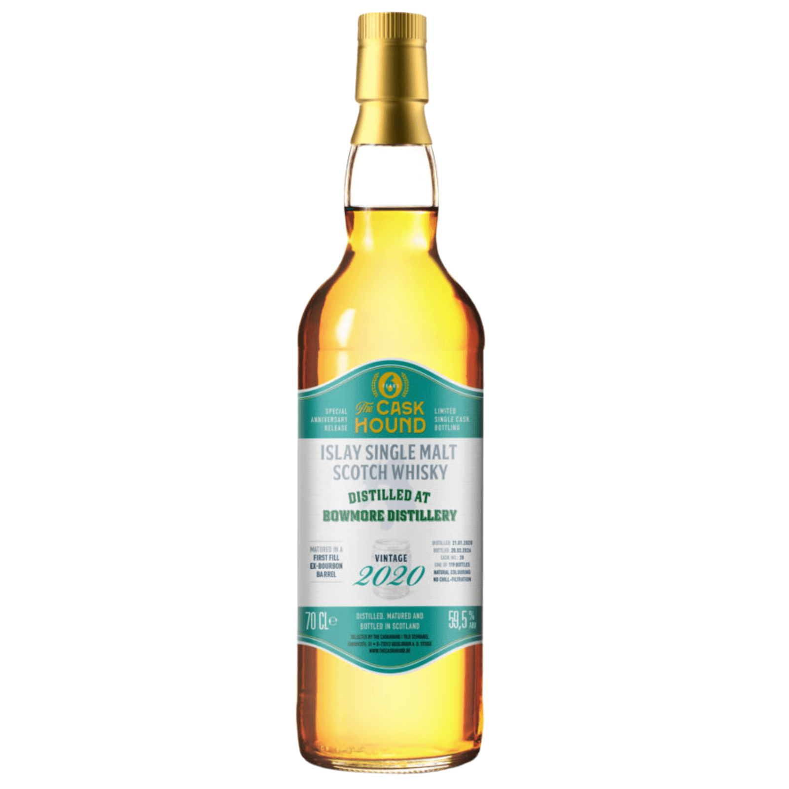 Bowmore 6 Years Old 2020 6th Anniversary Release The Caskhound