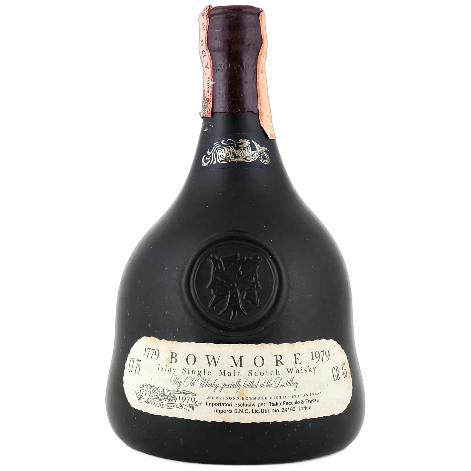 Bowmore Bicentenary Fecchio & Frassa Import. 75 cl