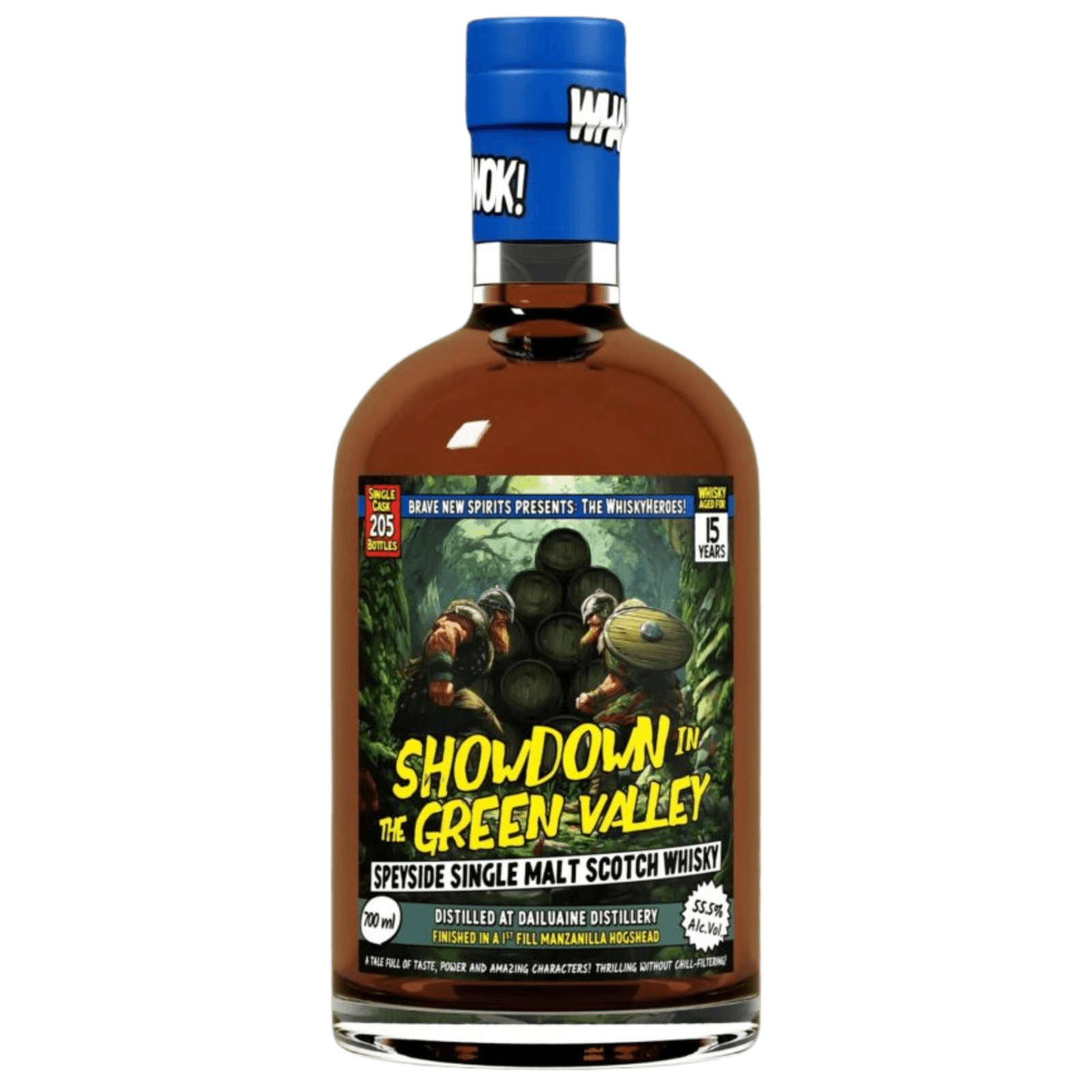Dailuaine 15 Years Old Showdown In The Green Valley Brave New Spirits Cask Nr.308855