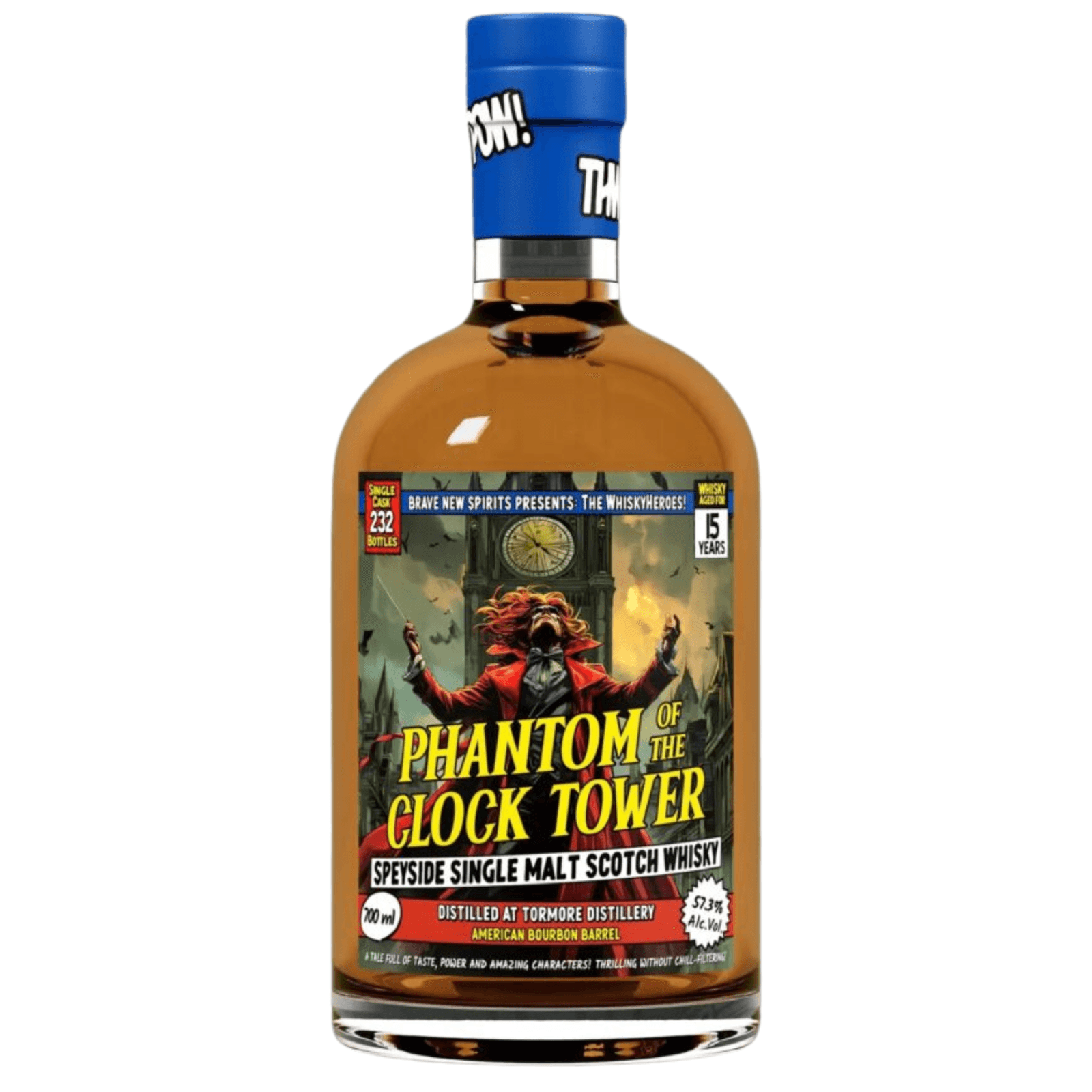 Tormore 15 Years Old Phantom Of The Clock Tower Brave New Spirits Cask Nr.801101