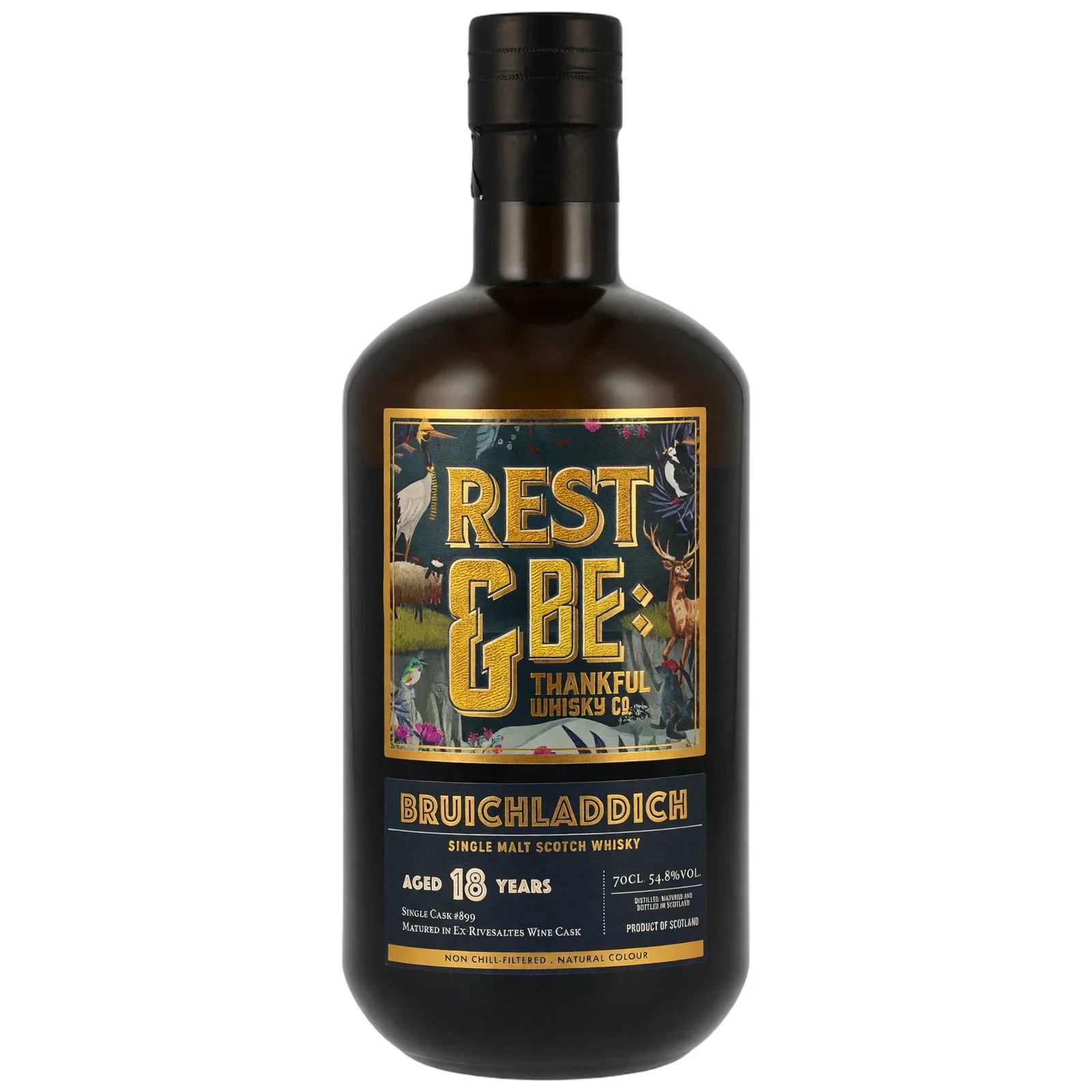 Bruichladdich 18 Years Old 2005 Rest & Be Thankful Whisky Company Cask Nr. 899