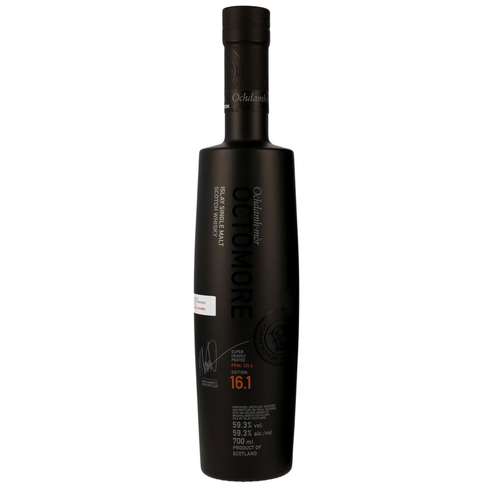 Bruichladdich 5 Years Old 16.1 101.4 PPM The Impossible Equation
