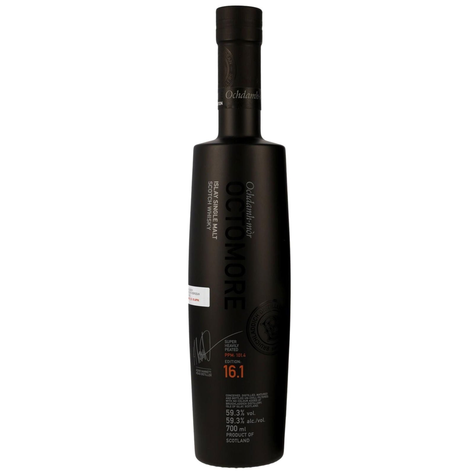 Bruichladdich 5 Years Old 16.1 101.4 PPM The Impossible Equation