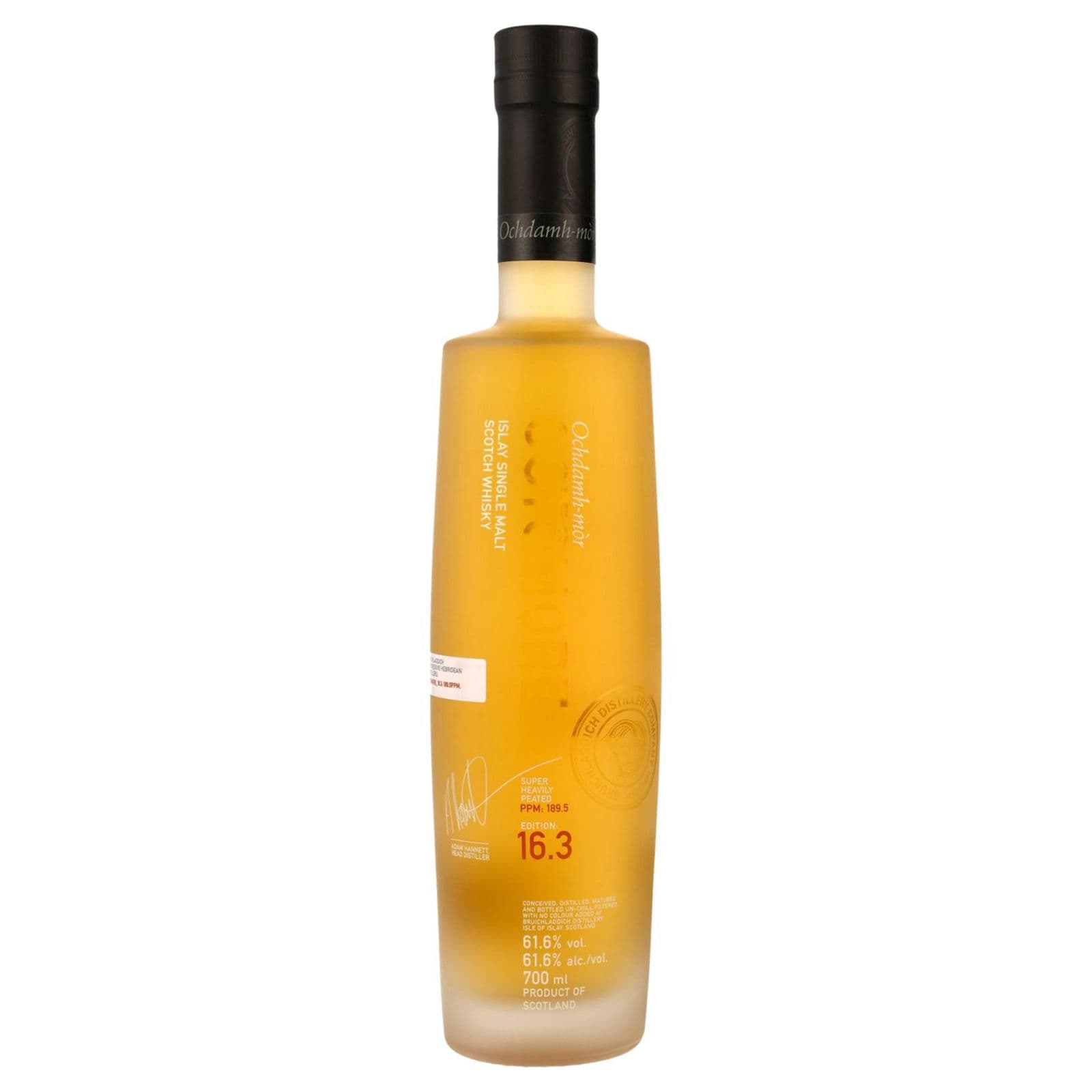 Bruichladdich 5 Years Old 16.3 189.5 PPM The Impossible Equation
