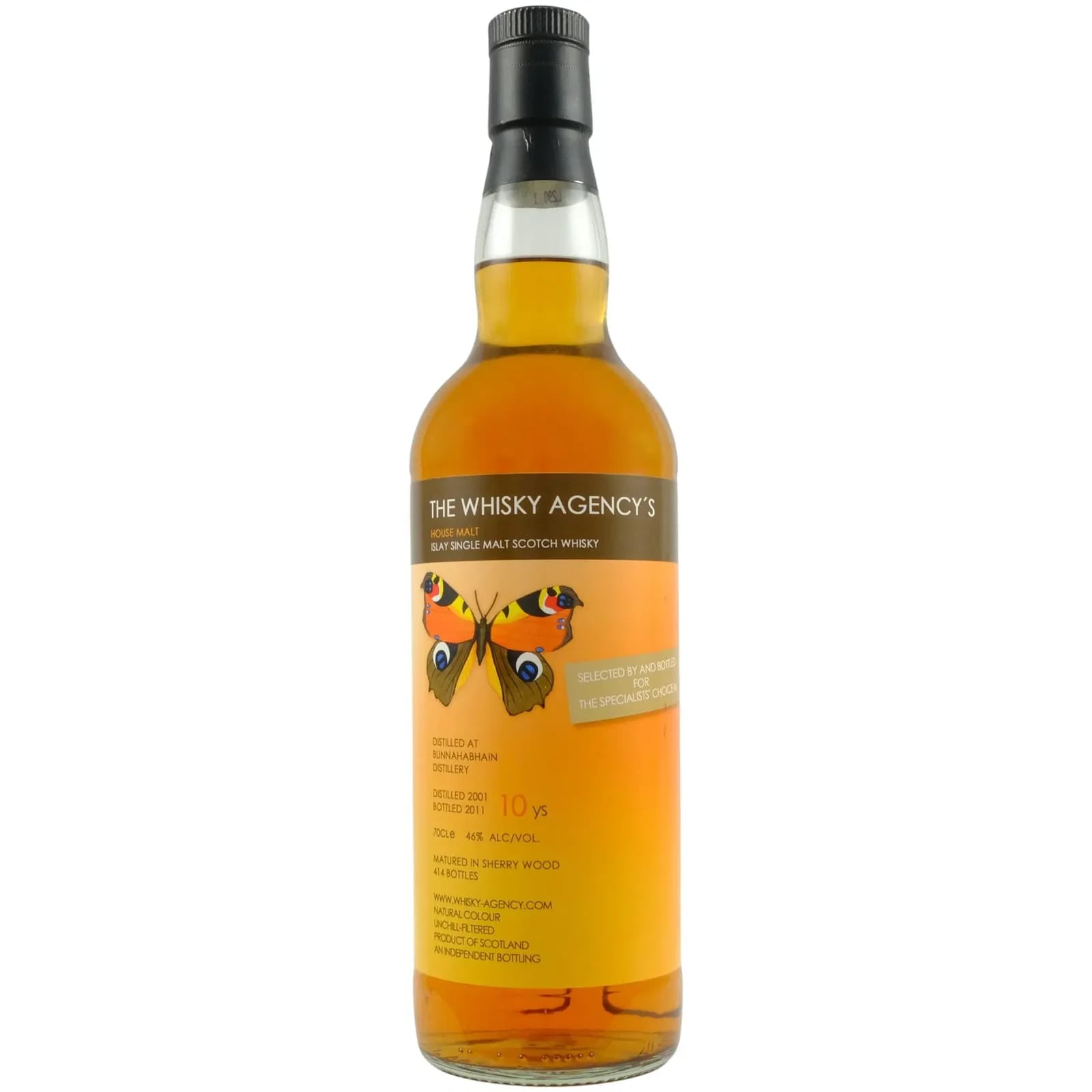 Bunnahabhain 10 Years Old 2001 House Malt The Whisky Agency 909