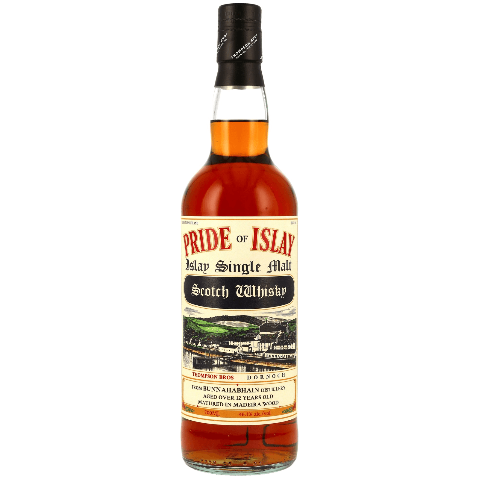 Bunnahabhain 12 Years Old Pride of Islay Madeira Casks Thompson Bros.