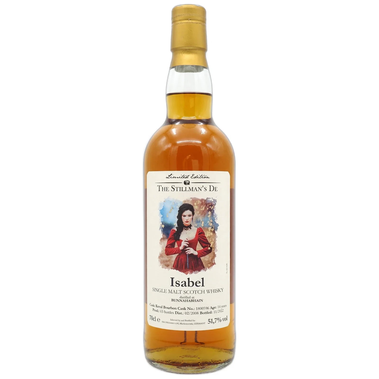 Bunnahabhain 2008 Isabel Xv. Edition The Stillman'S DE Cask Nr. 1800596