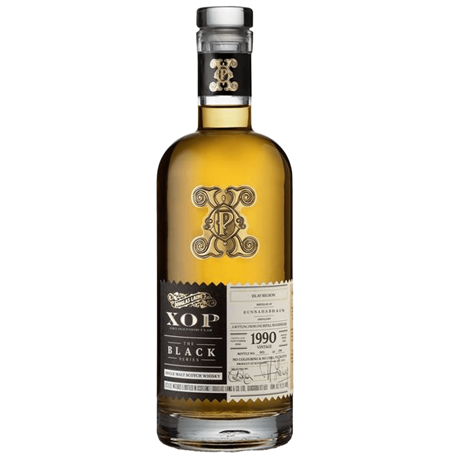 Bunnahabhain 30 Years Old 1990 XOP The Black Series Douglas Laing DL 14861
