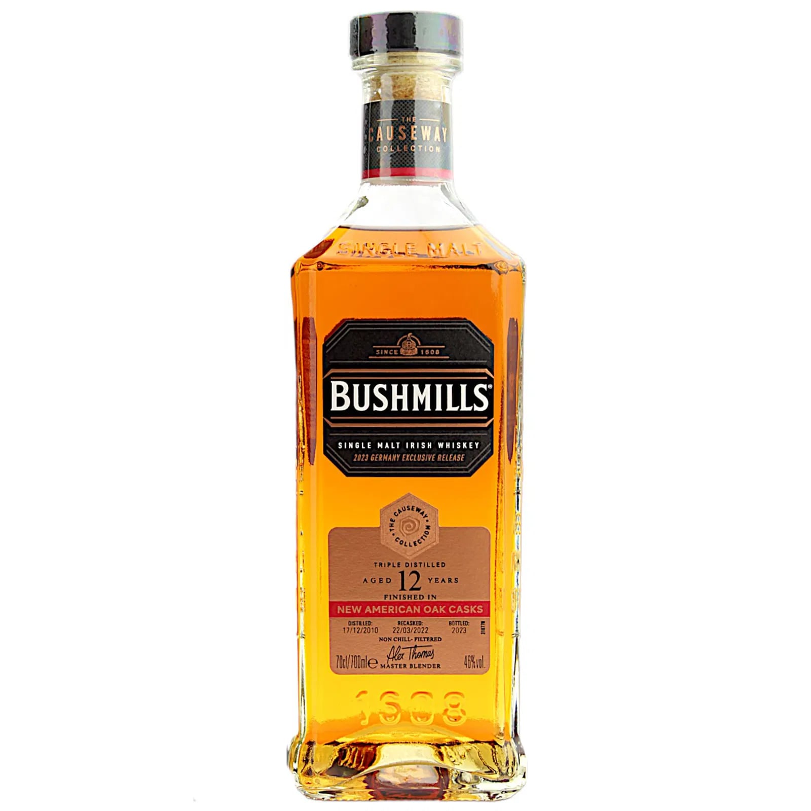 Bushmills 12 Years Old 2010 The Causeway Collection