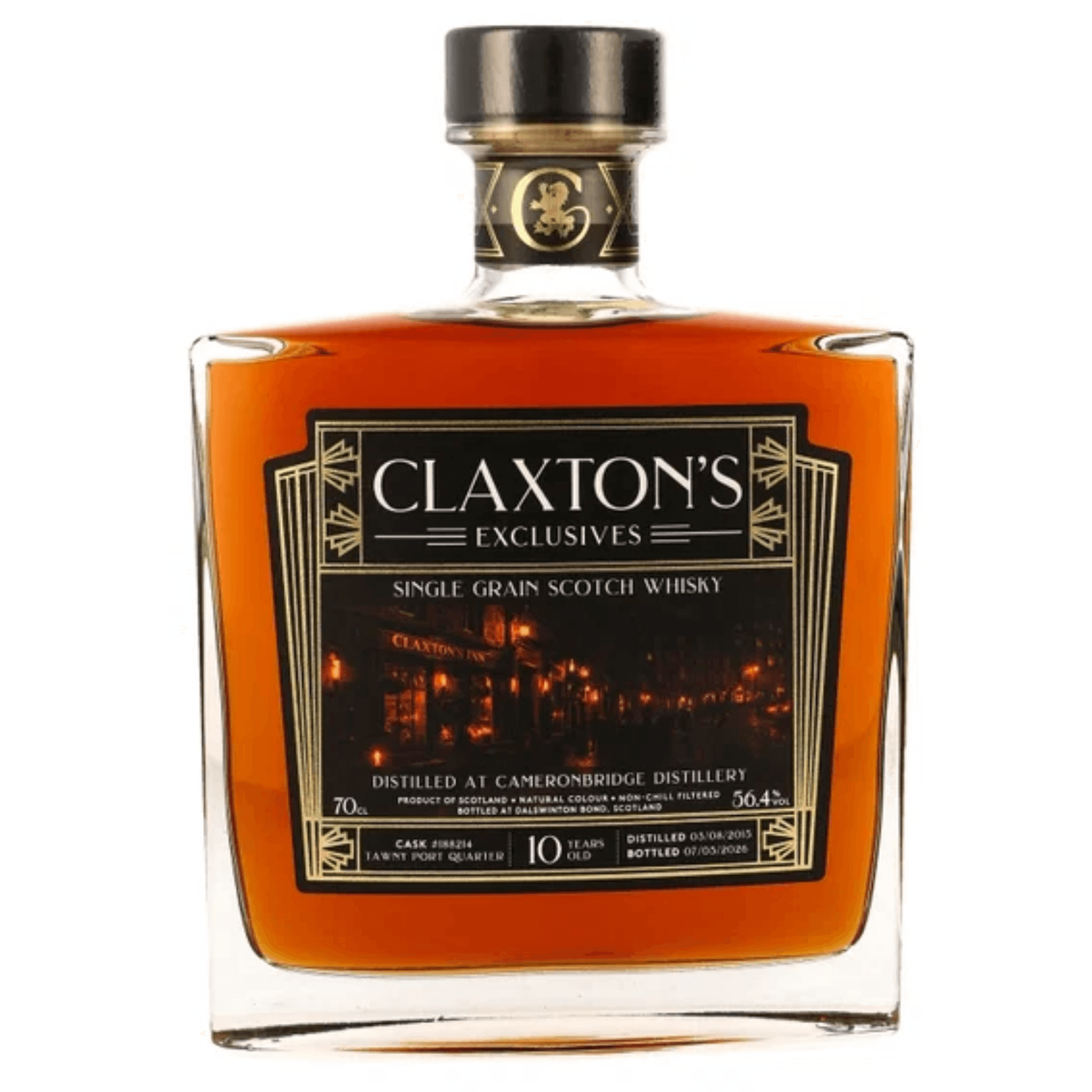 Cameronbridge 10 Years Old 2015 Claxton's Cask Nr.188214