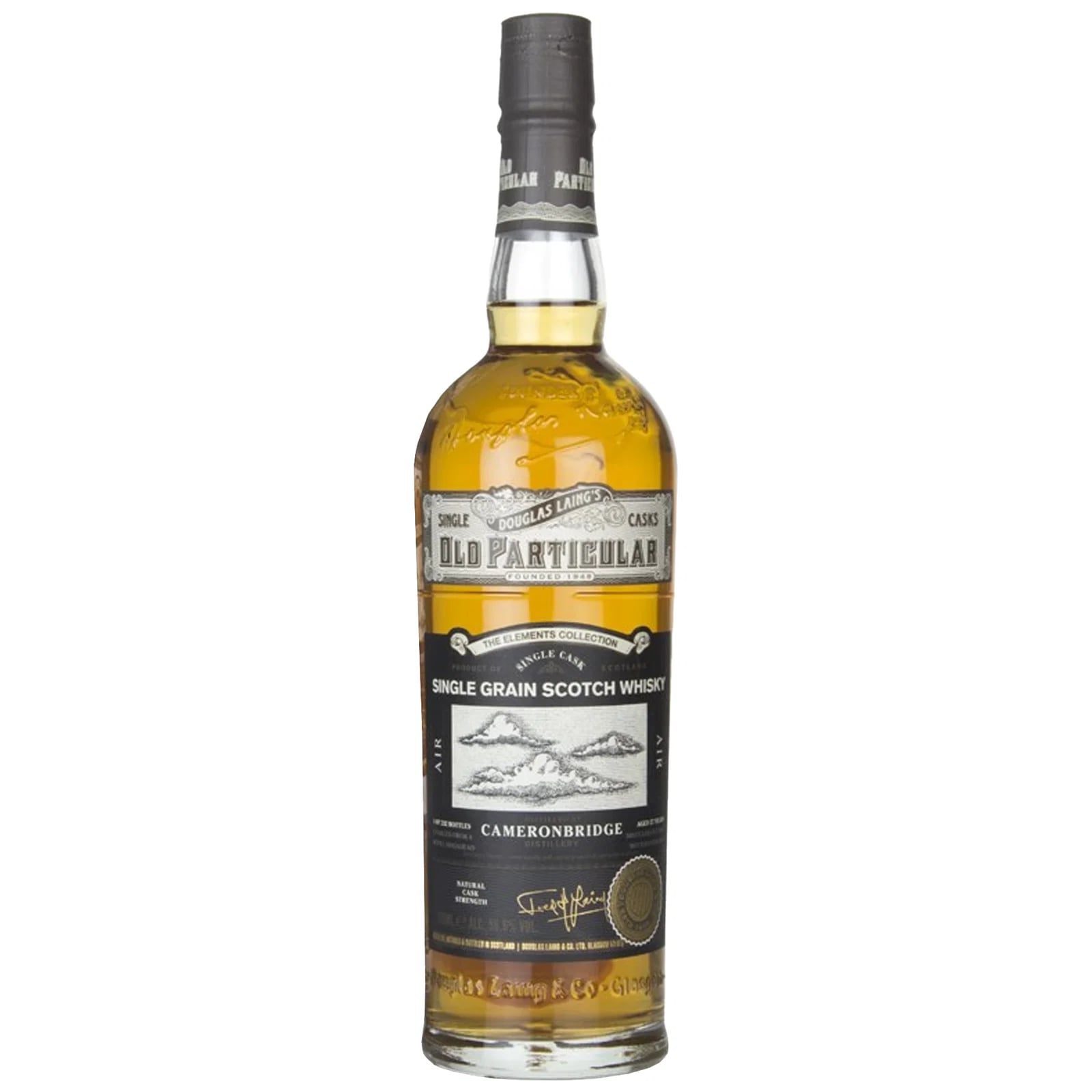 Cameronbridge 27 Years Old 1991 Old Particular The Elements Collection Air Douglas Laing
