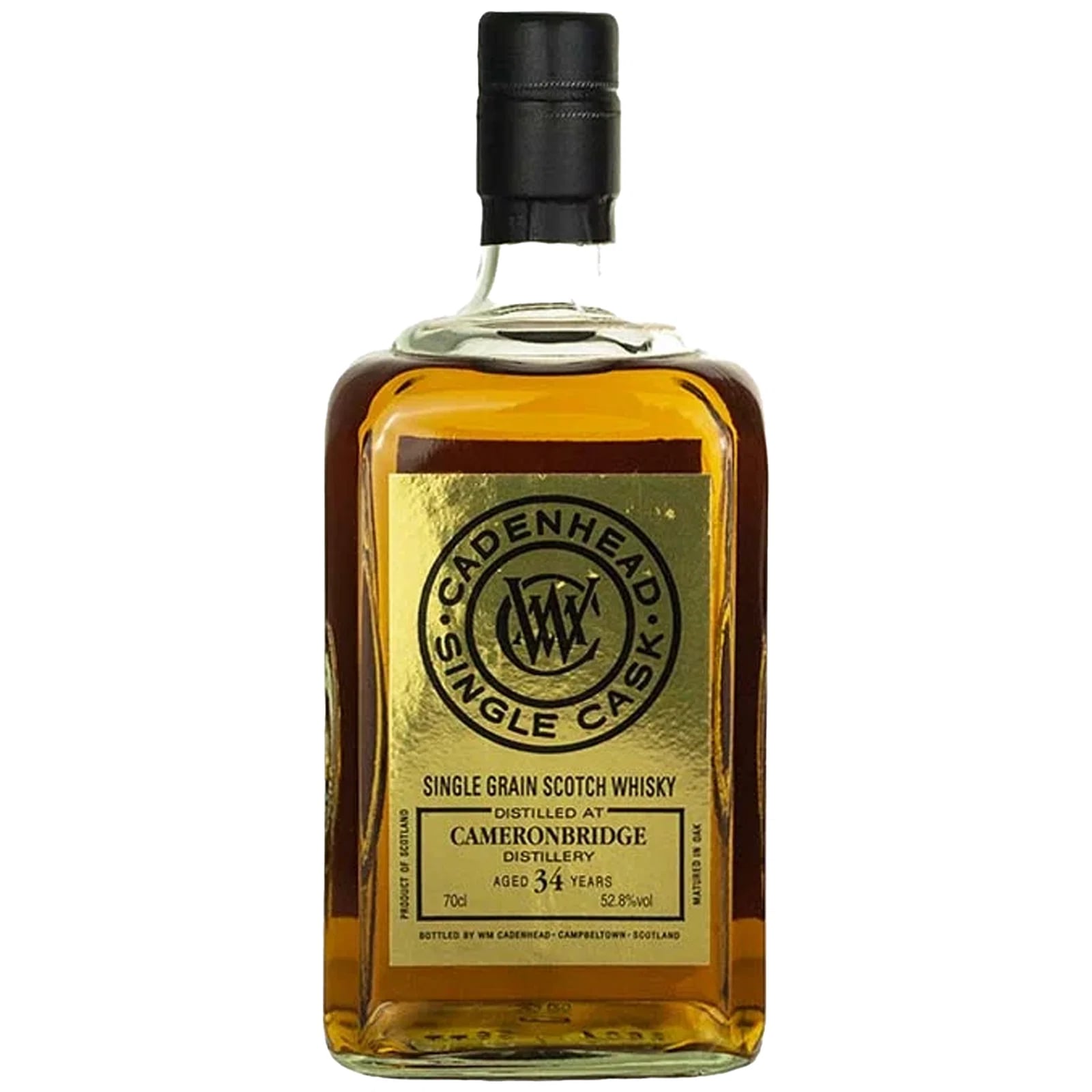 Cameronbridge 34 Years Old 1984 Single Cask Cadenhead's