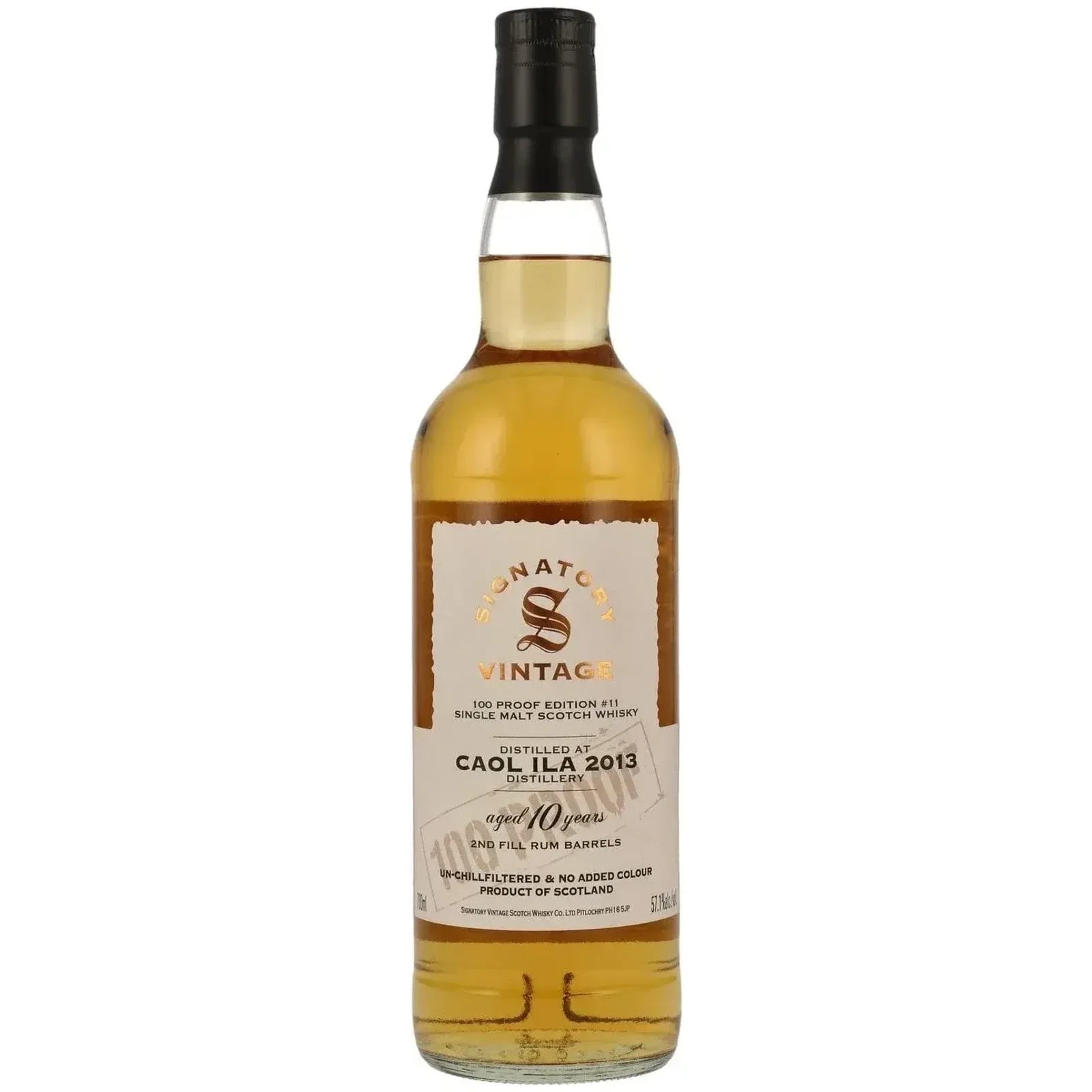 Caol Ila 10 Years Old 2013 100 Proof Edition #11