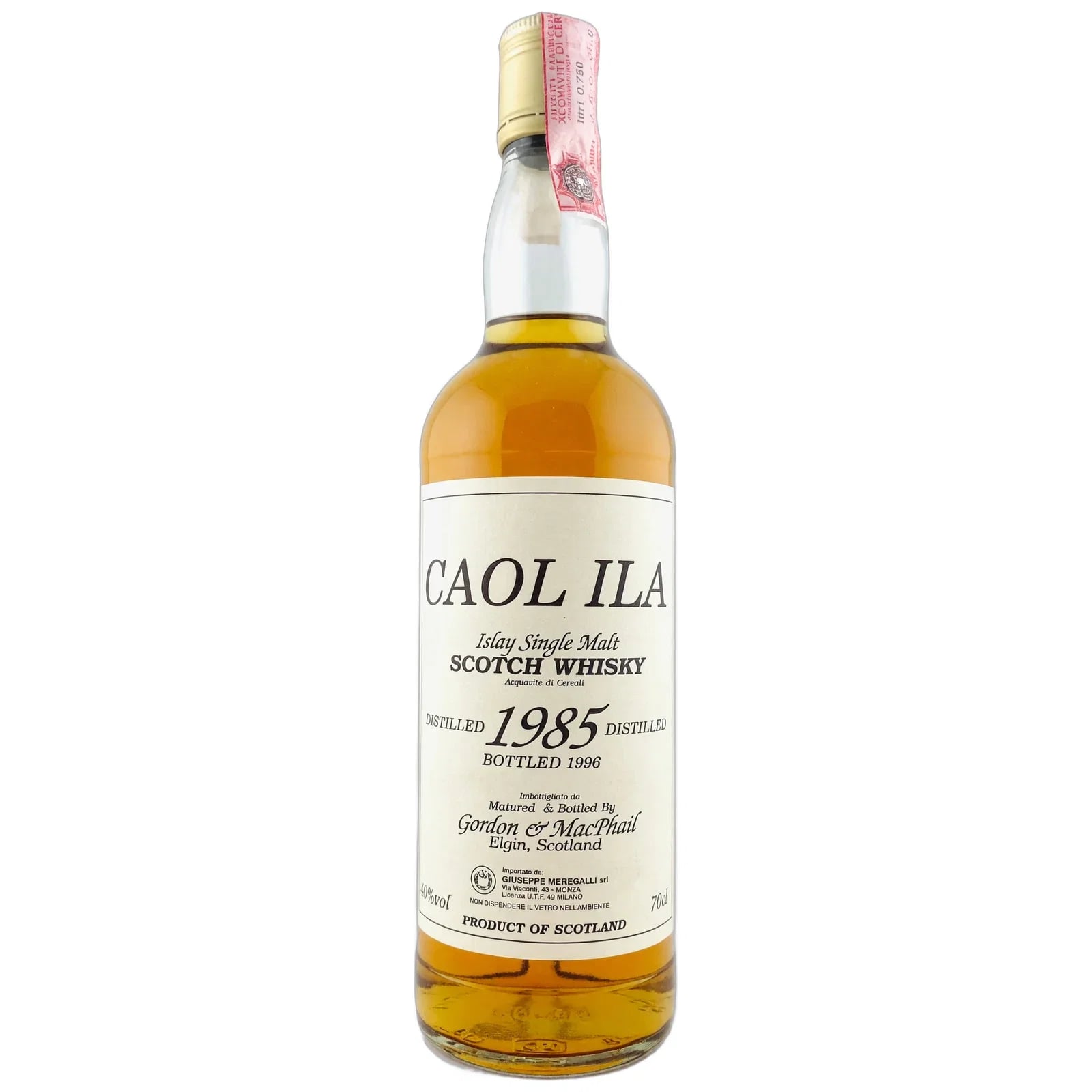 Caol Ila 11 Years Old 1985 Giuseppe Meregalli S.r.l. Gordon & Macphail