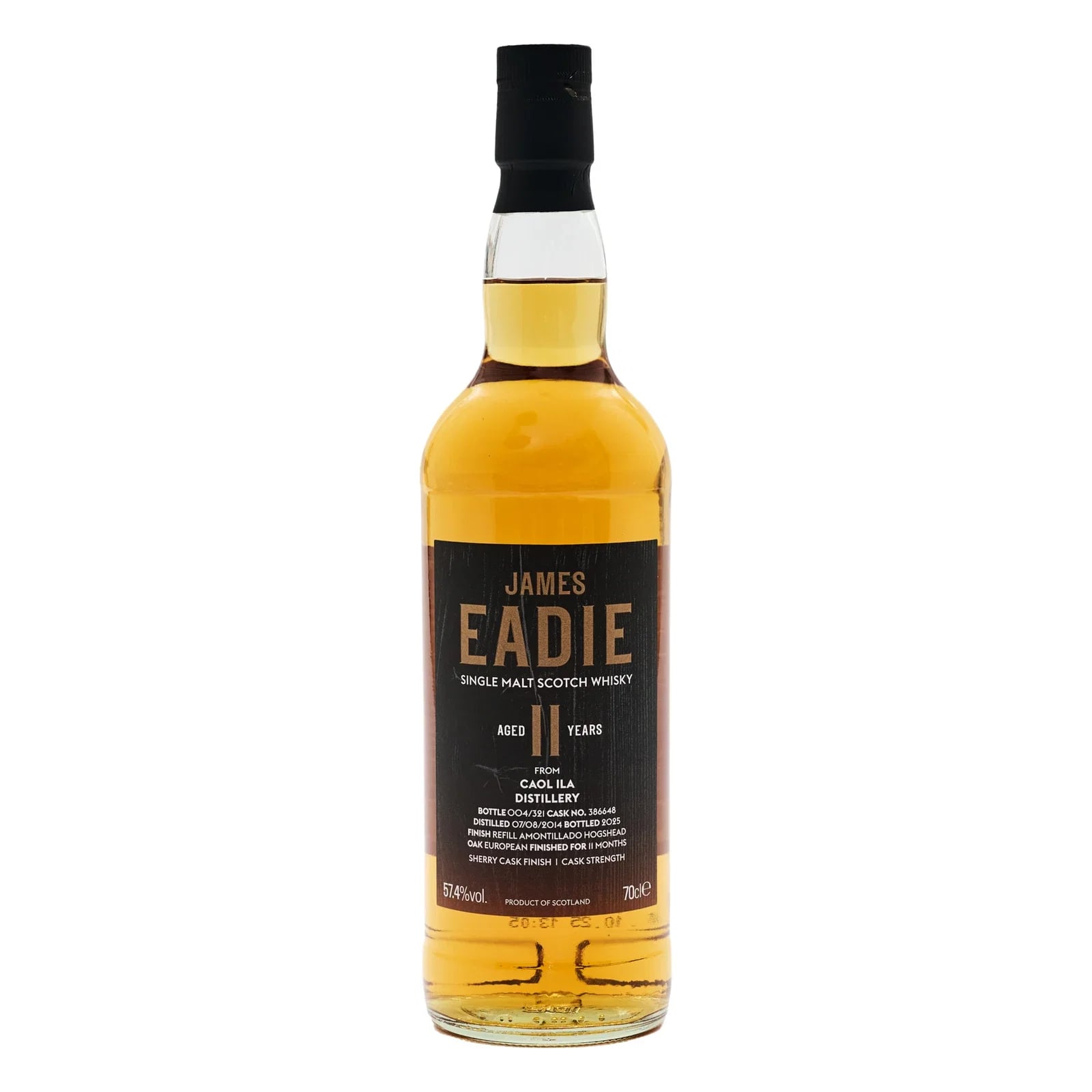 Caol Ila 11 Years Old 2014 James Eadie