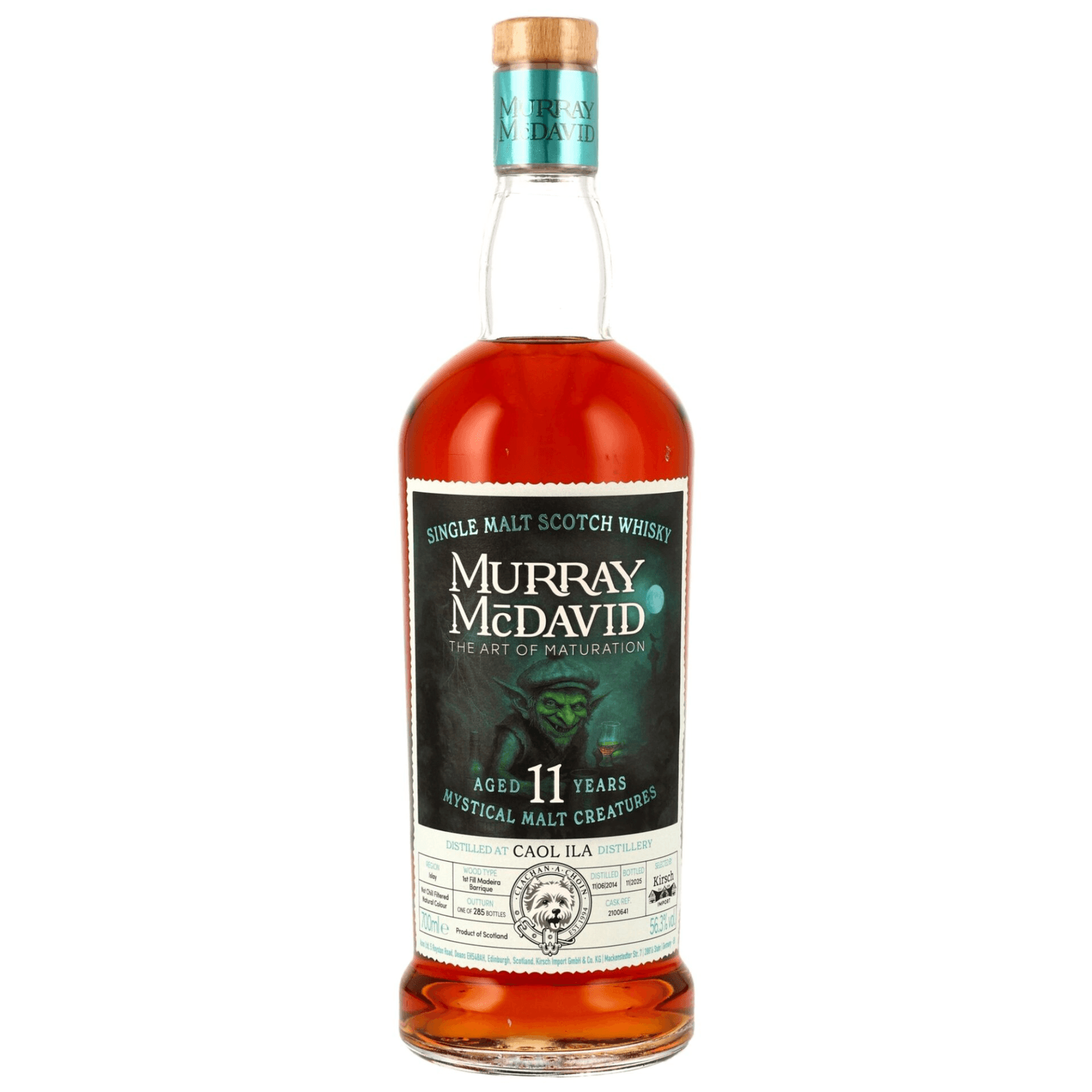 Caol Ila 11 Years Old 2014 Mystical Malt Creatures Murray Mcdavid Cask Nr.2100641