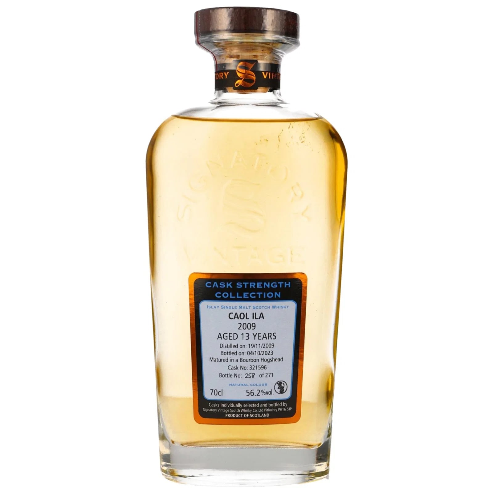 Caol Ila 13 Years Old 2009 Cask Strength Collection Signatory Vintage 321596