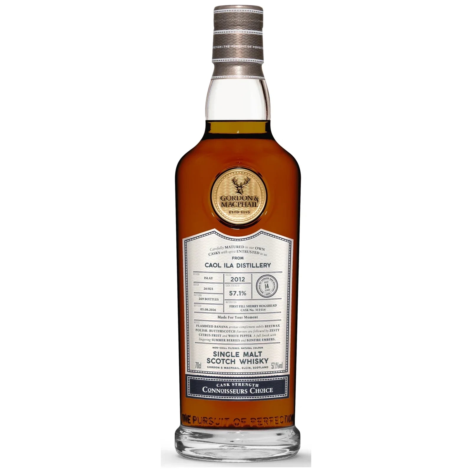 Caol Ila 13 Years Old 2012 Connoisseurs Choice Cask Strength Gordon & Macphail Cask Nr. 311514