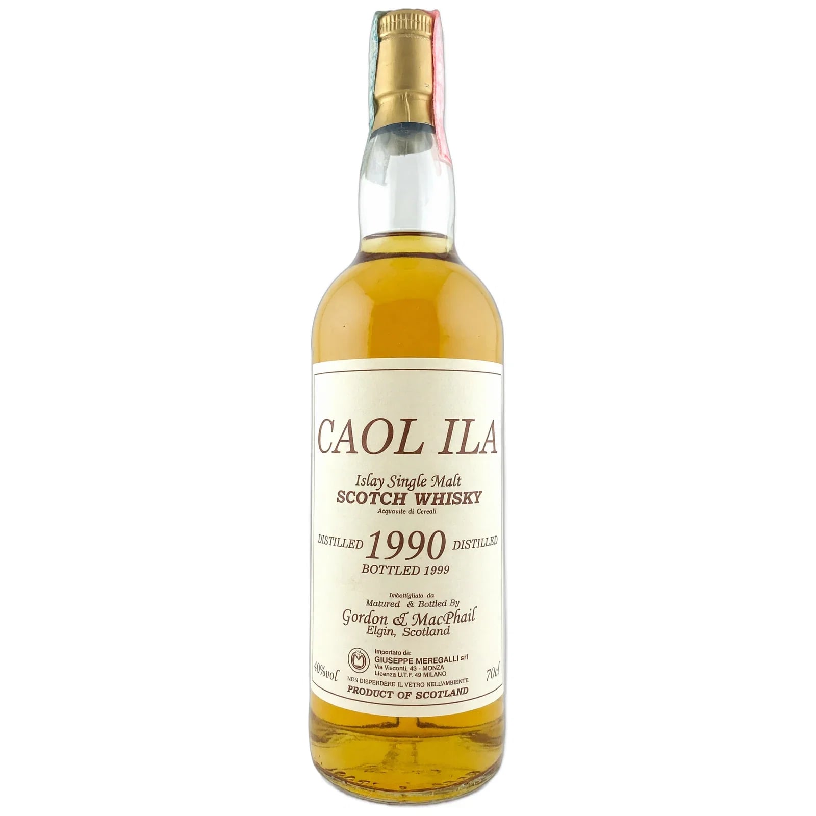 Caol Ila 1990 Giuseppe Meregalli Srl Gordon & Macphail