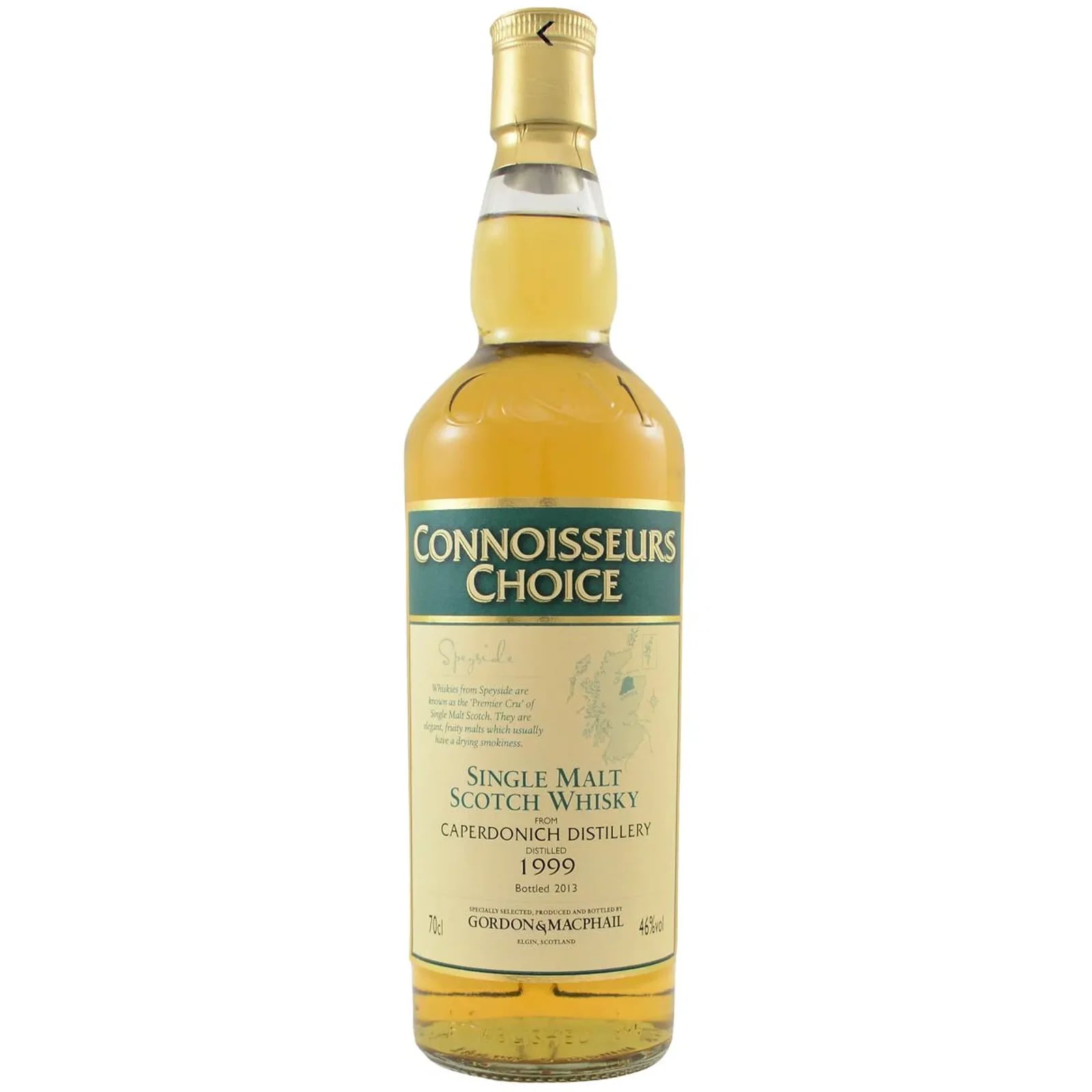 Caperdonich 13 Years Old 1999 Connoisseurs Choice Gordon & MacPhail