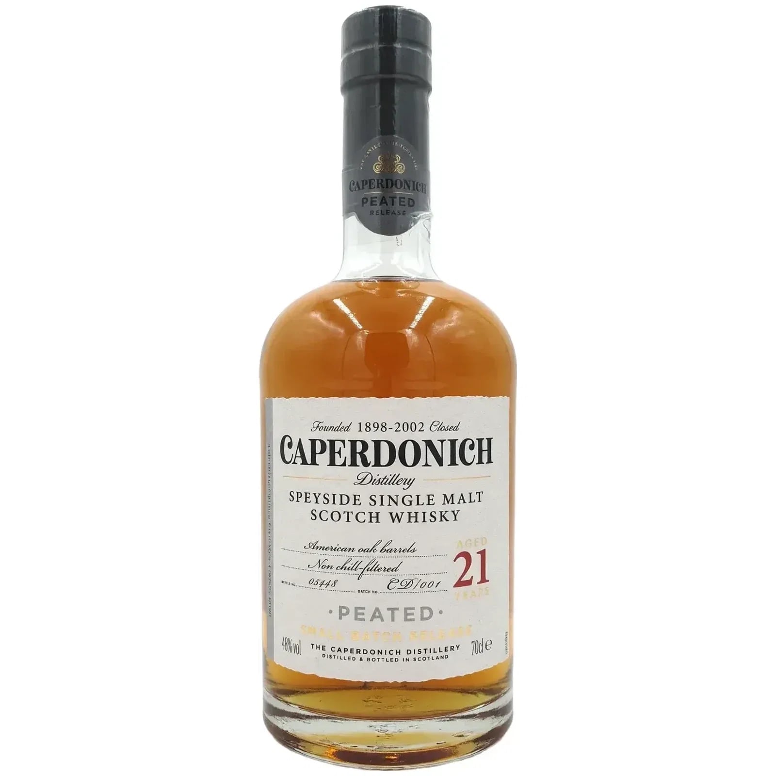 Caperdonich 21 Years Old Peated