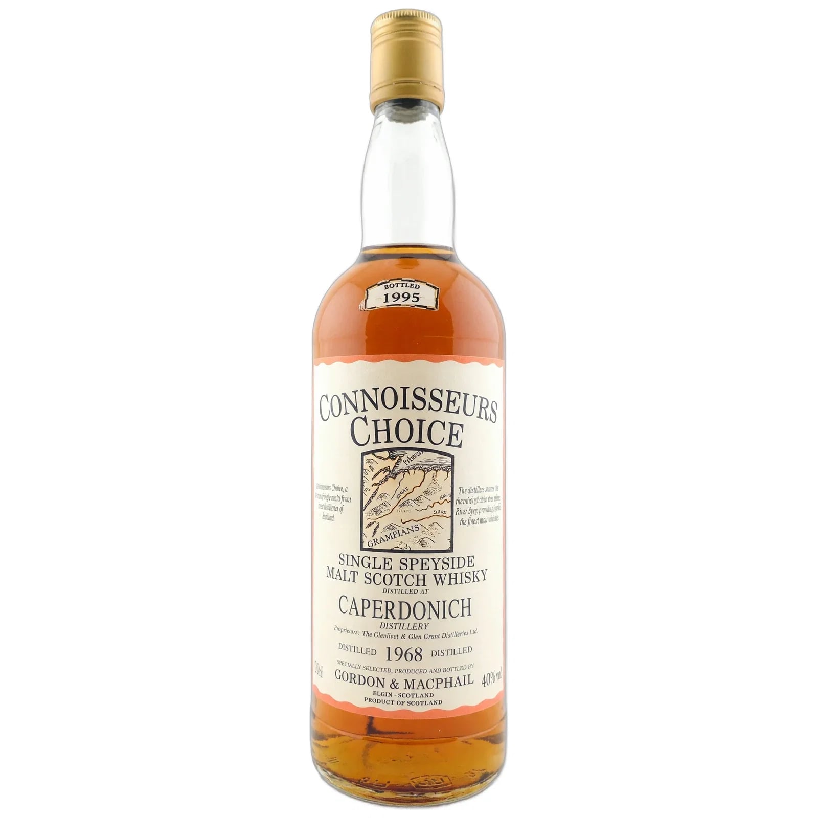 Caperdonich 27 Years Old 1968 Connoisseurs Choice Gordon & Macphail