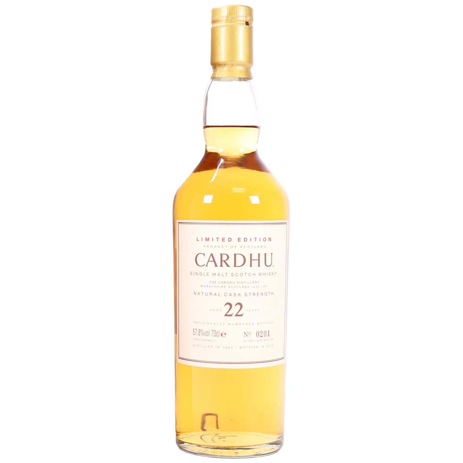 Cardhu 22 Years Old 1982 Diageo Special Releases 2005