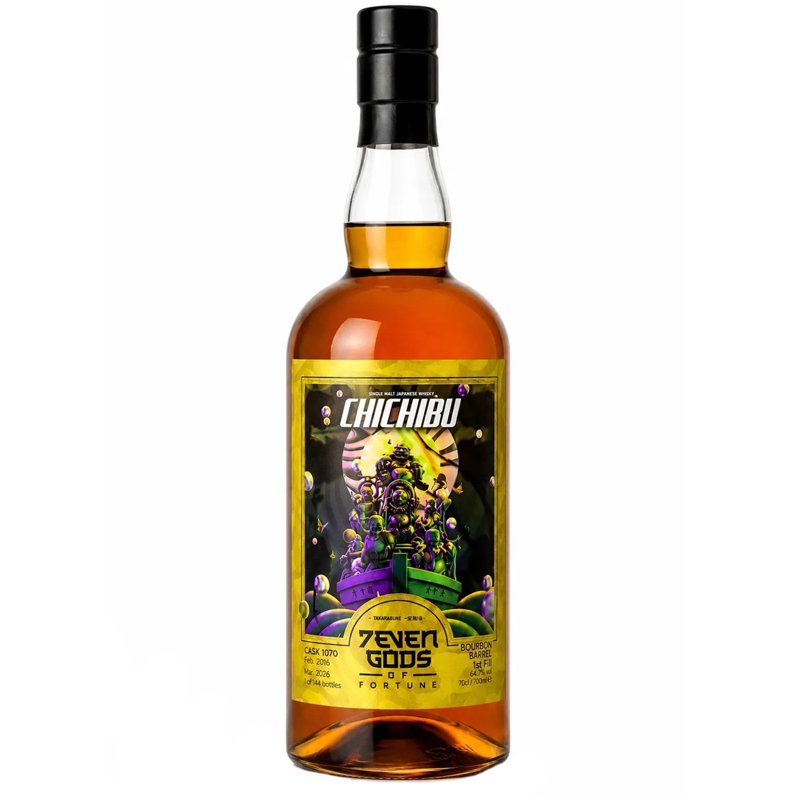Chichibu 10 Years Old 2016 7EVEN Gods of Fortune Edition 8 Takarabune Cask Nr. 5731