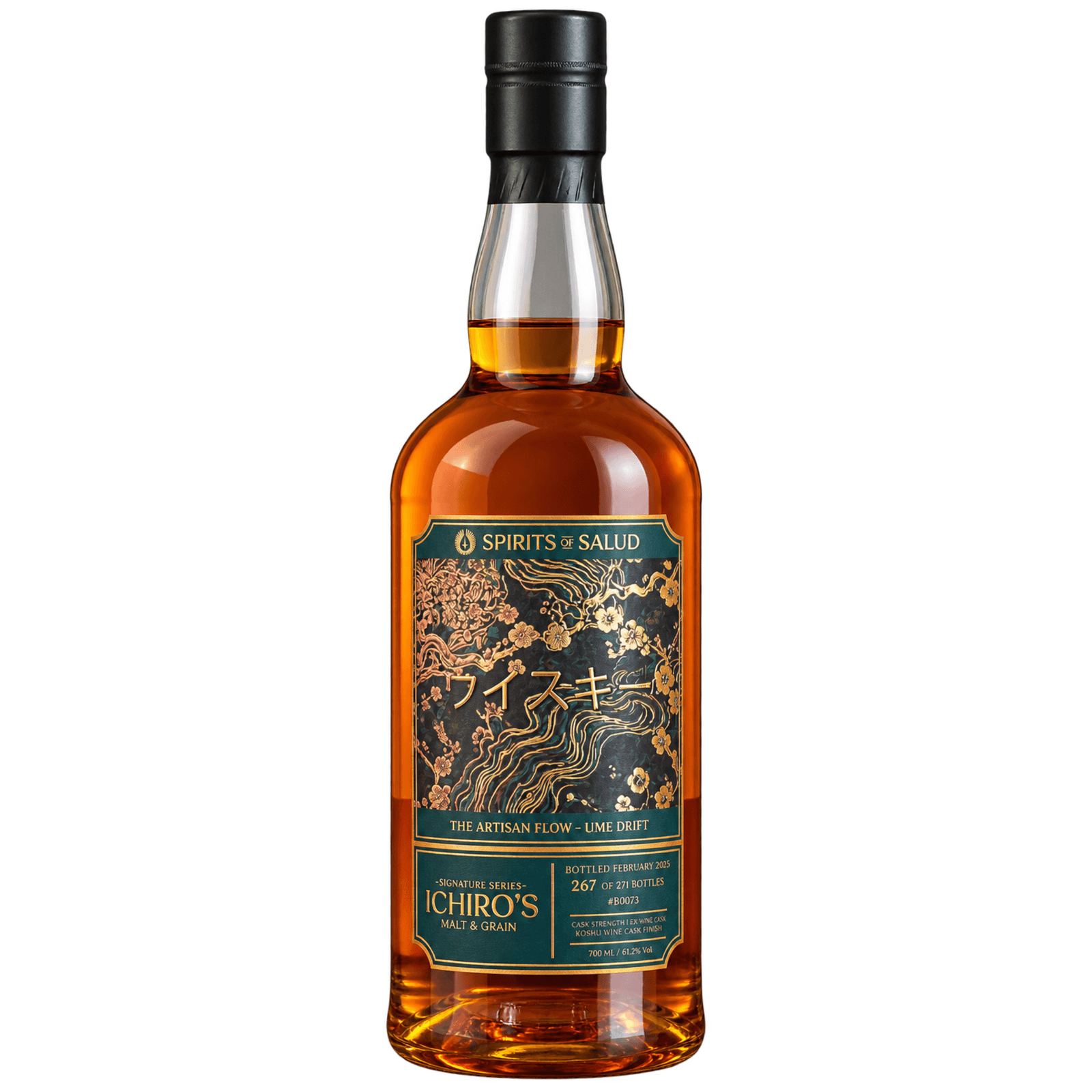 Chichibu Ichiro's Malt Grain Signature Series Ume Drift Spirits of Salud Cask Nr. B0073
