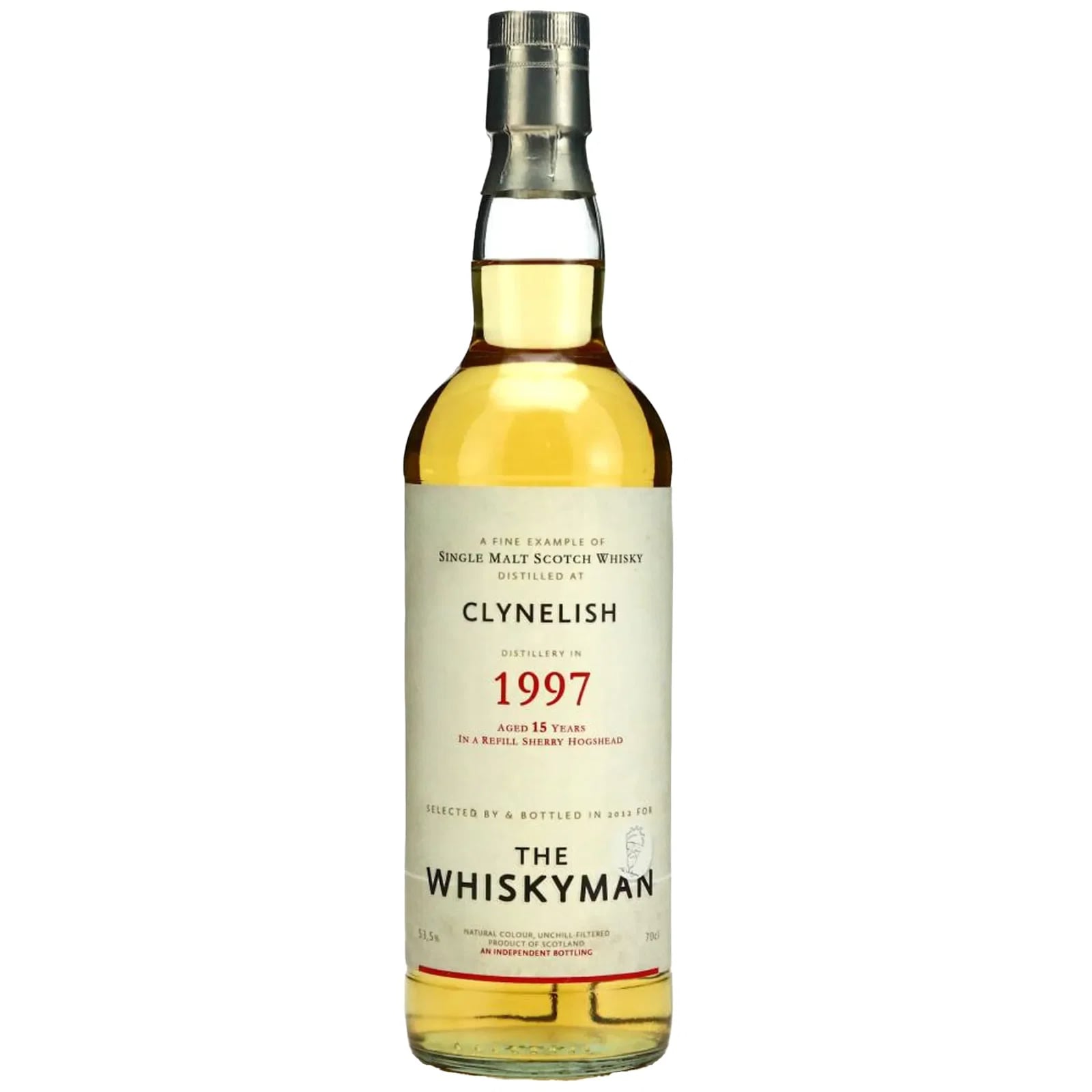 Clynelish 15 Years Old 1997 The Whiskyman