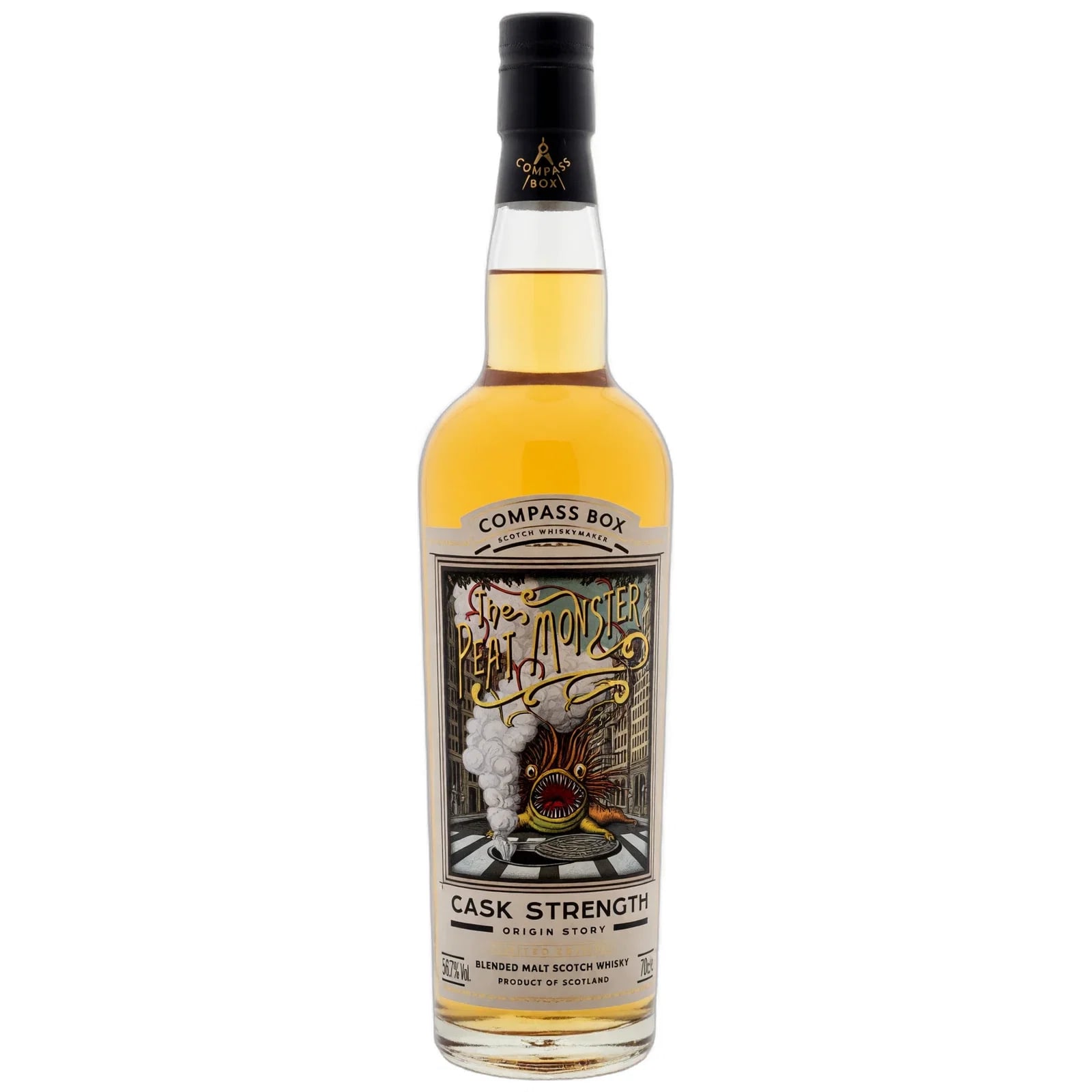 Compass Box Peat Monster Cask Strength Origin Story