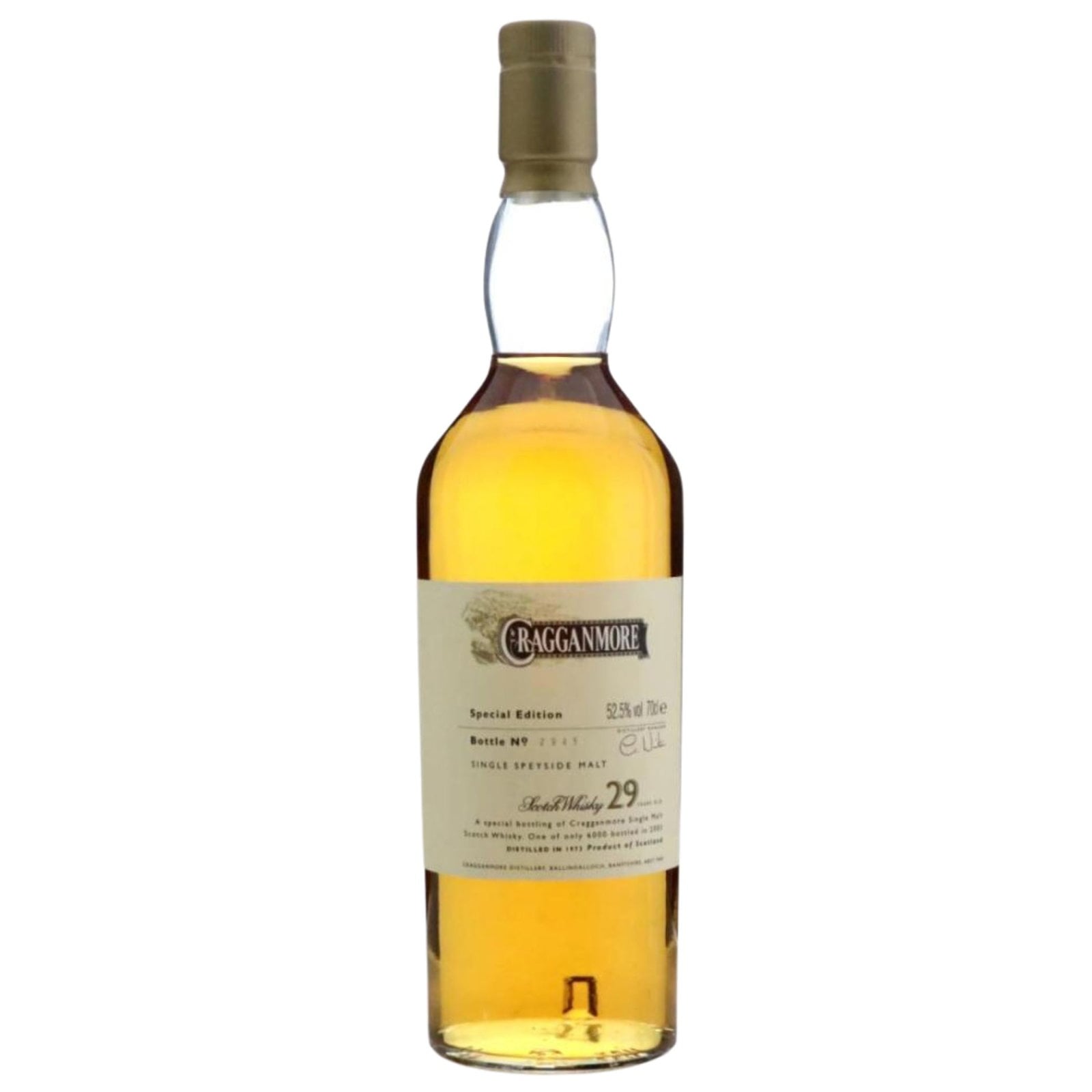 Cragganmore 29 Years Old 1973 Diageo Special Releases 2003