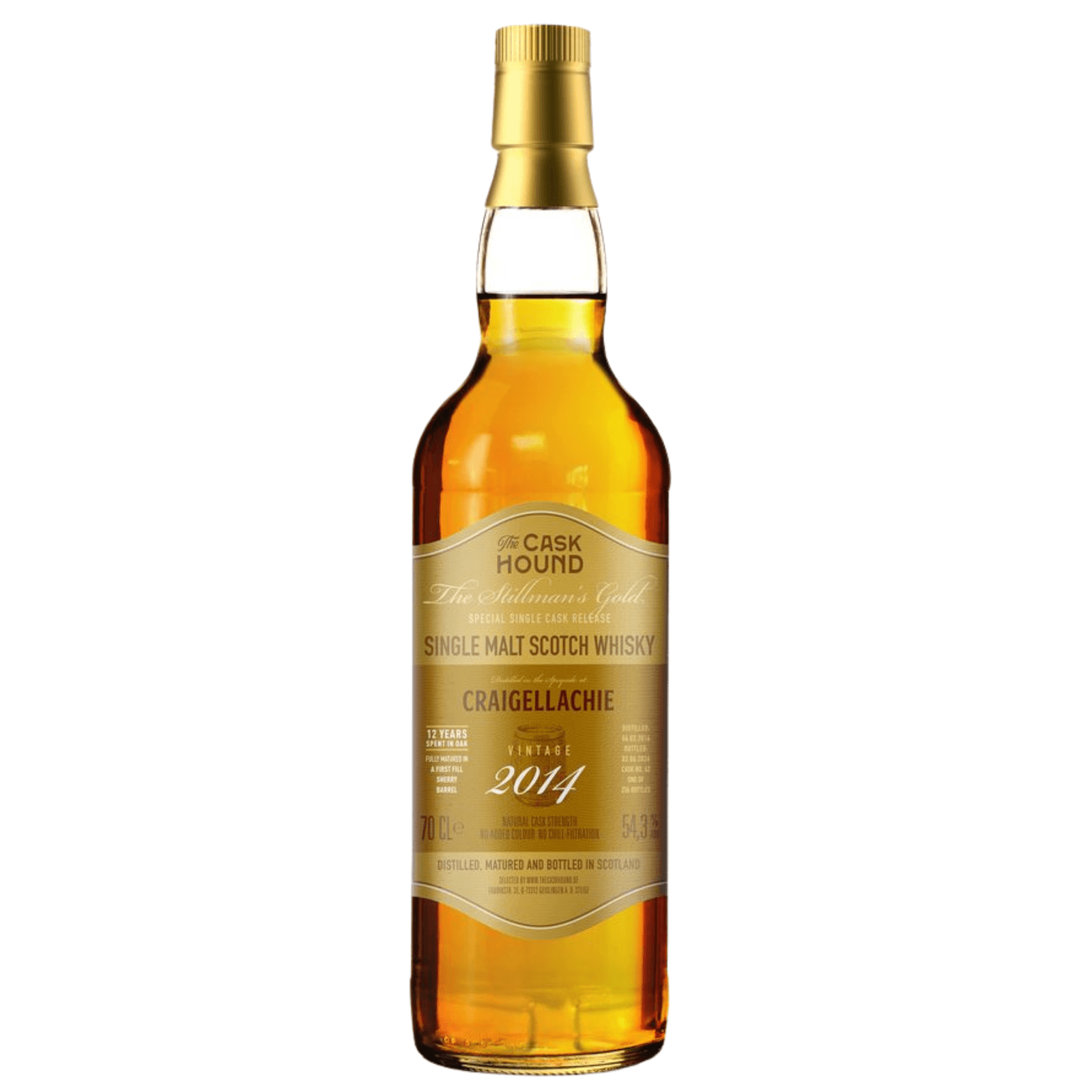 Craigellachie 12 Years Old 2014 The Stillman's Gold The Caskhound