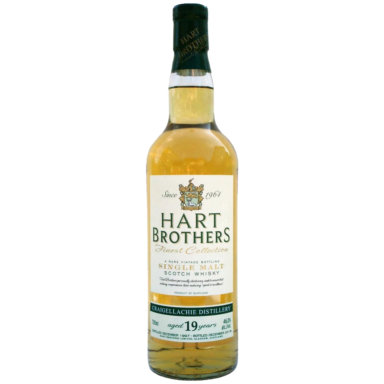 Craigellachie 19 Years Old 1997 Finest Collection Hart Brothers