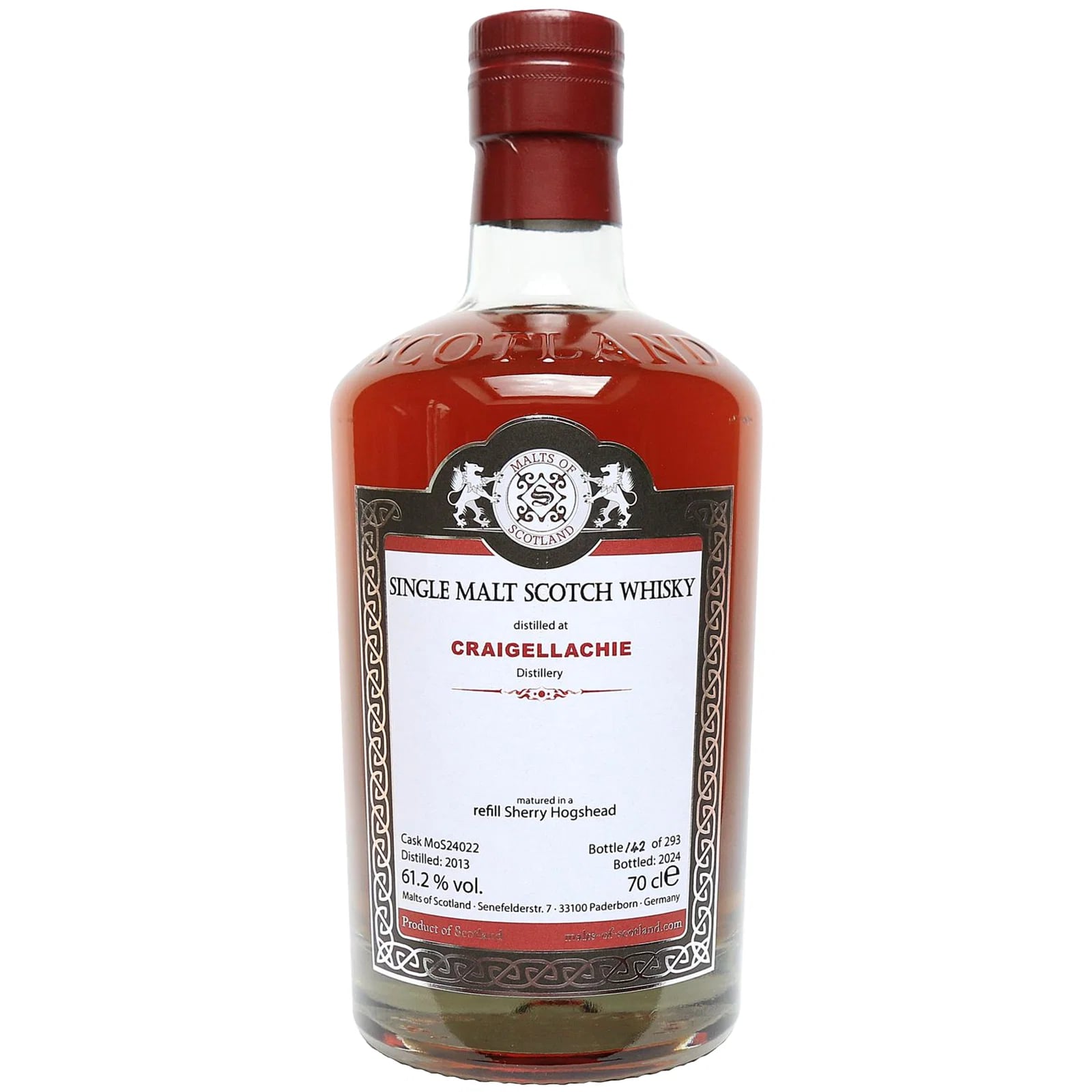 Craigellachie 2013 Malts of Scotland MoS 24022